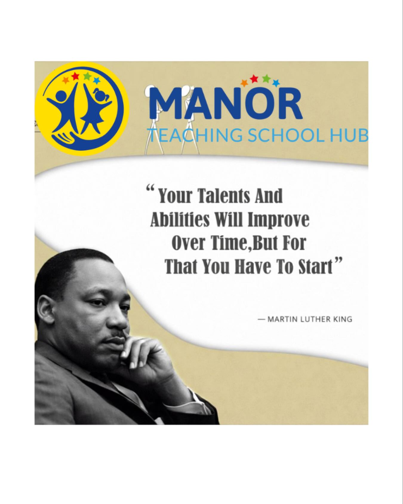 Starting matters. Growth follows.
A timely reflection for ECTs and NPQ participants on Martin Luther King Jr. Day.
#MLKDay #ECT #NPQ #educatorsinleadership @manormultiacademytrust @bb_scitt @ambition.inst