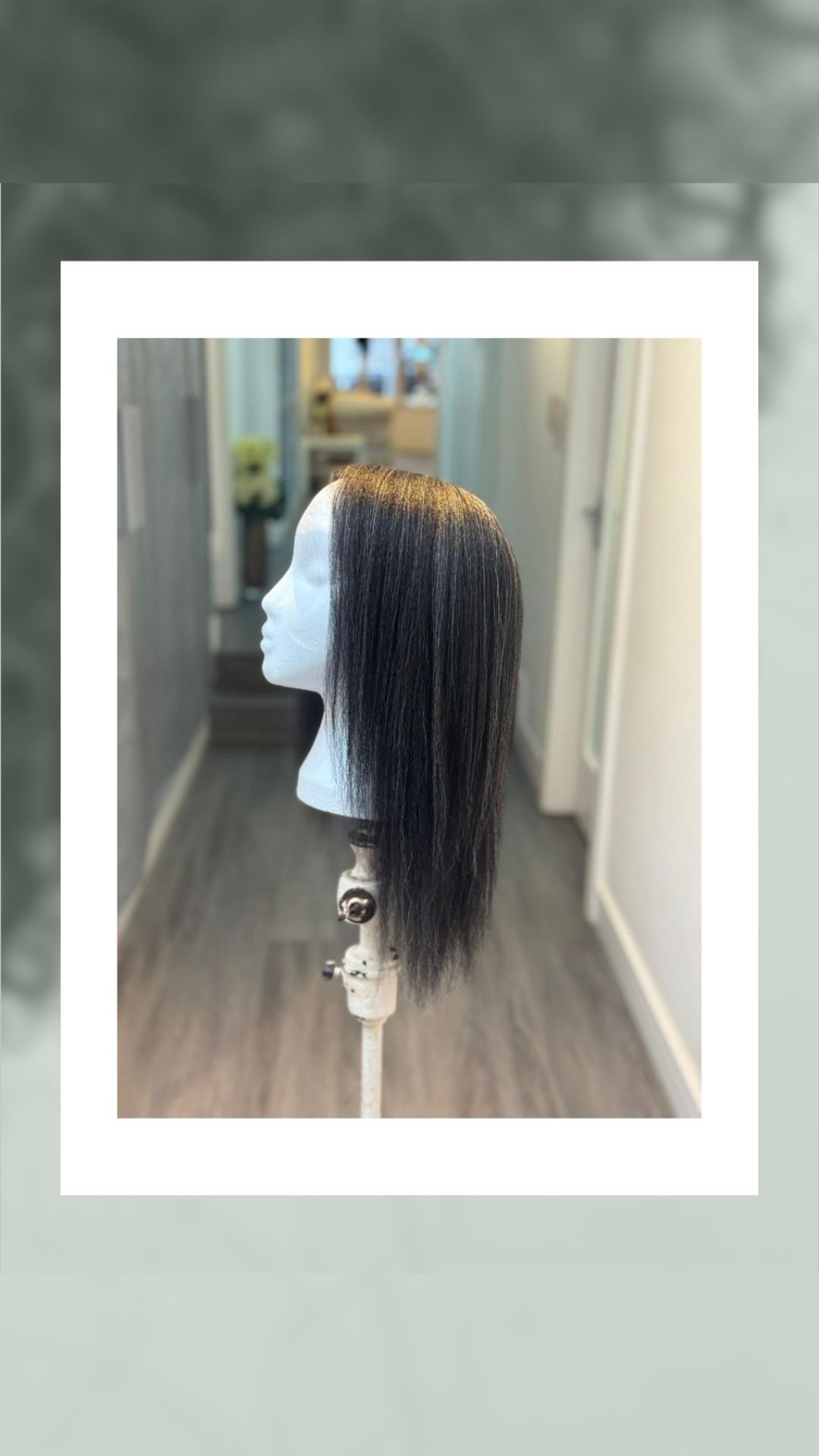 This bespoke wig is so dreamy. It’s made with straight yaki hair in tones of black and grey and it’s every bit as soft and beautiful as it looks. 😍
#londonwigmaker #bespokewigs #londonwigs #wigslondon #afrowig