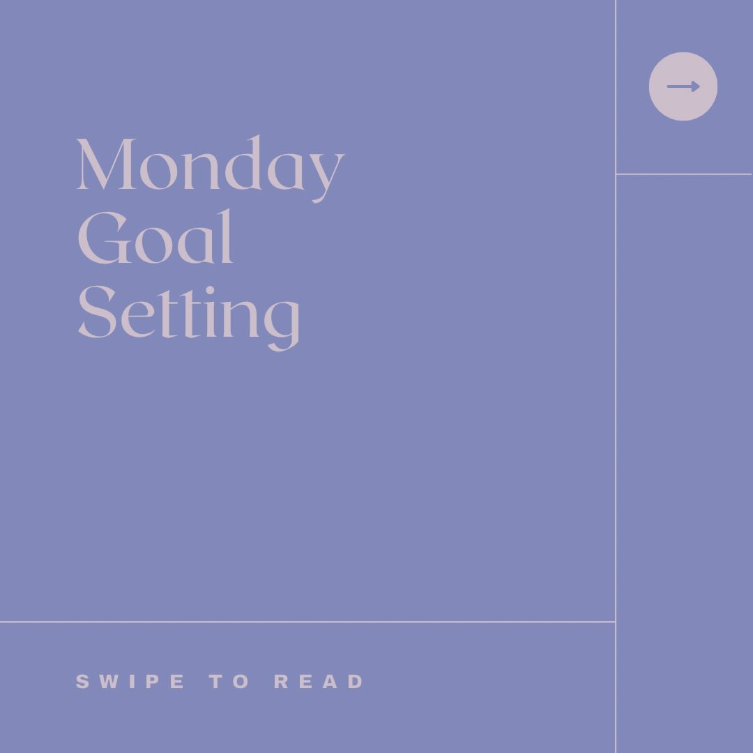 Our therapist, Mallori Thompson @mt.counseling , shares an important perspective on goal setting to help you start your week! To book an appointment with Mallori, click the link in bio to schedule your free consultation call today!