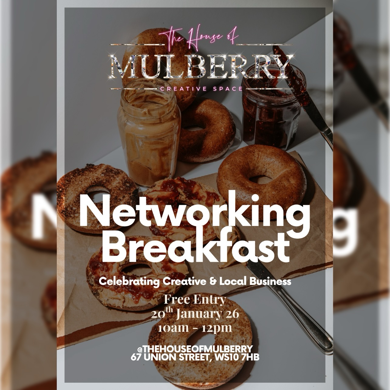 We will be at @thehouseofmulberry networking event in the morning 10-12 💕
Do you own a local business? Book a free ticket here:
https://tr.ee/SirM3tnSR0 🎫