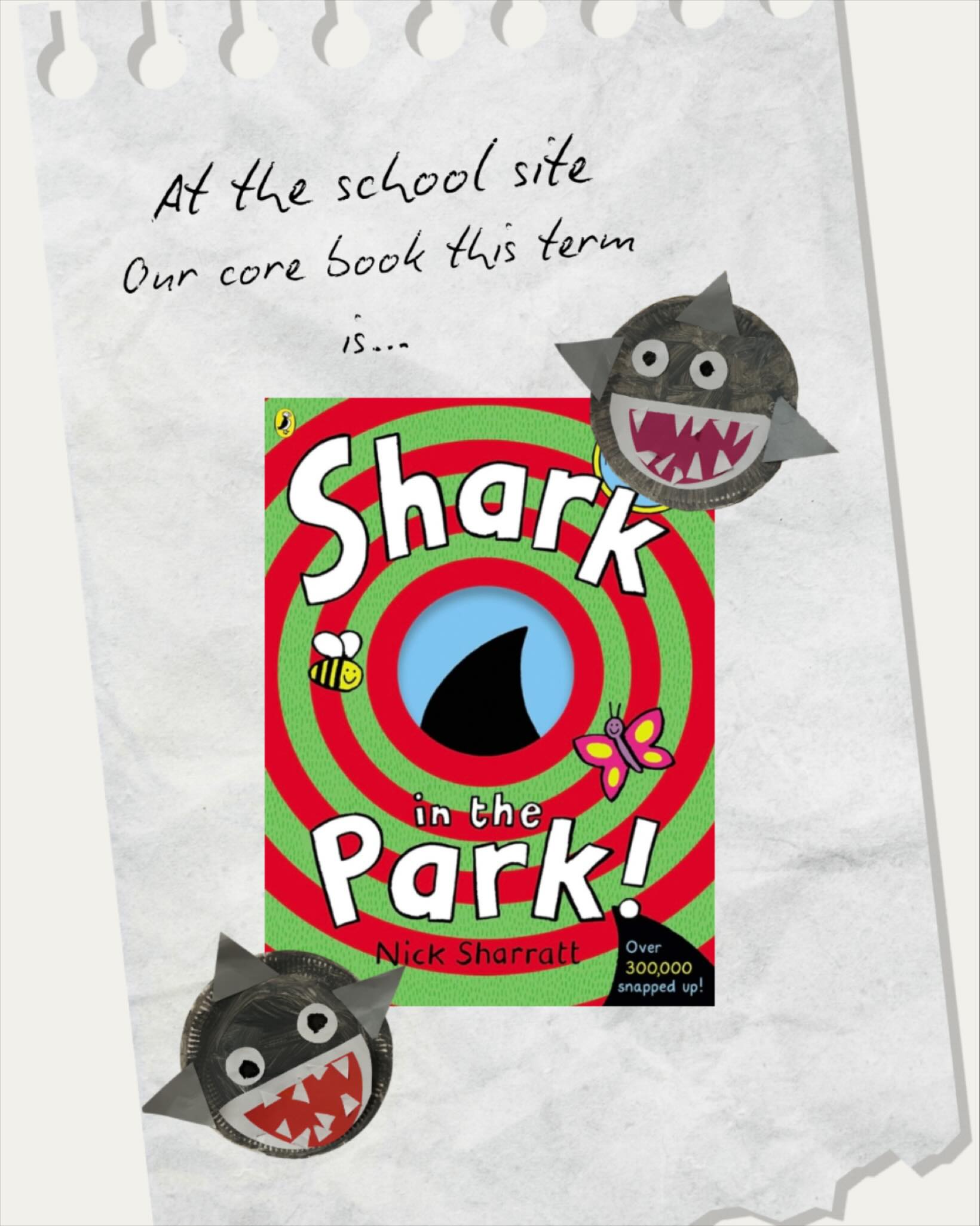 At the School Site, our core book this term is ‘Shark in the Park!’🦈
A fun story we will be reading and using to inspire our activities throughout the day!📖
#earlyyearspeterborough #earlyyearslearning #preschool #peterborough