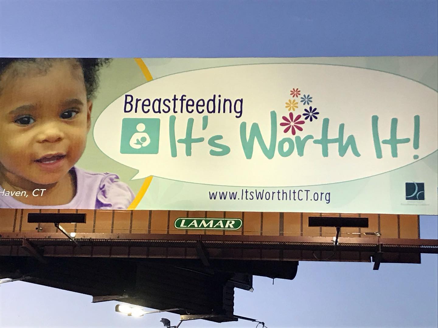 So excited to see this in downtown Hartford, CT! Hubby made a u-turn just for me. #itsworthit