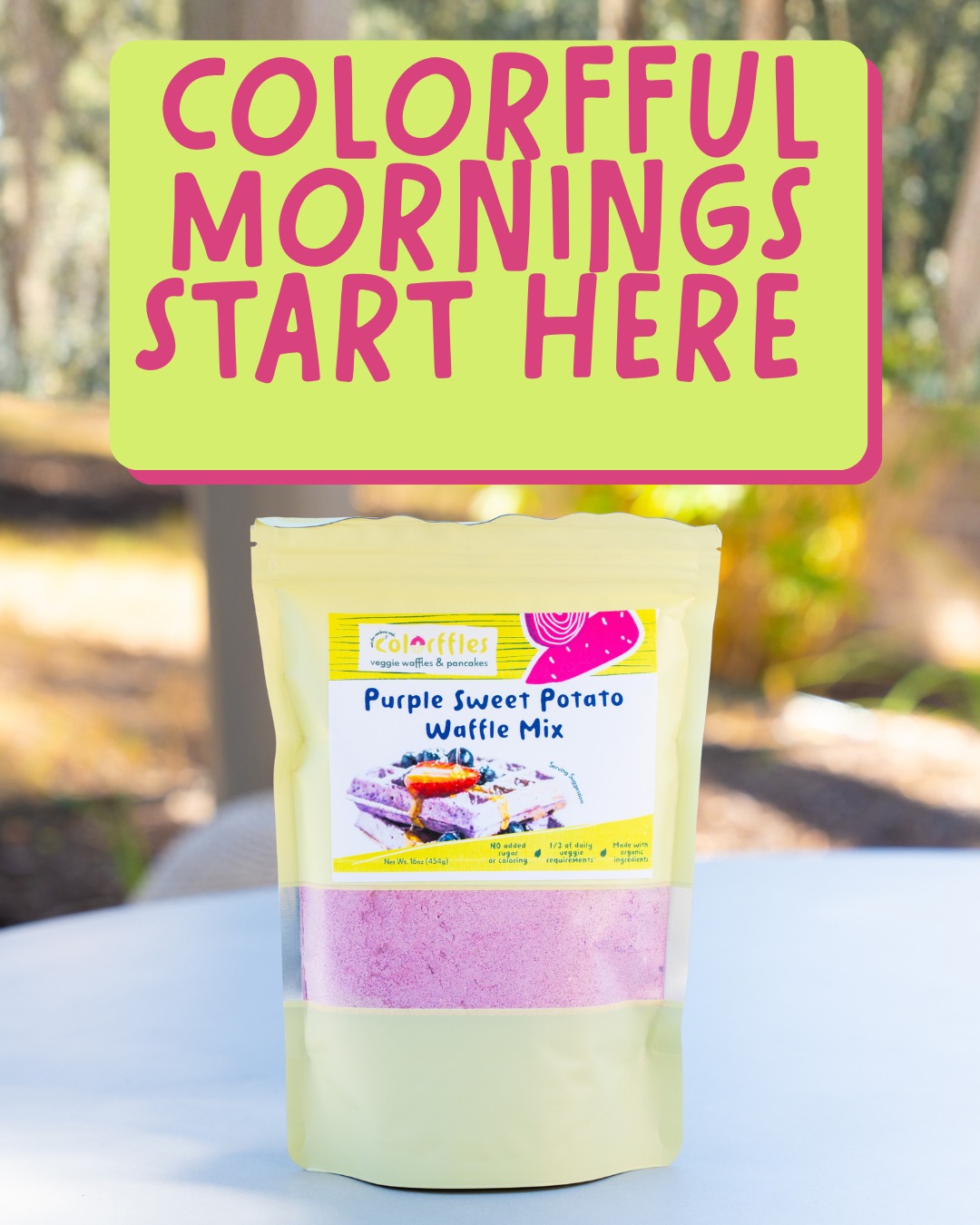 At Colorffles, we believe veggies don’t belong in a power struggle. They belong in food that feels familiar, comforting, and genuinely delicious.
We make bright, nourishing waffles and pancakes that fit into real life! No pressure to be perfect. No complicated routines. Just simple, veggie-forward breakfasts that families actually enjoy sitting down to.
Because when food feels joyful, connection comes more easily and that’s what breakfast should be about.
✨ Find us at:
📍 Domain Farmers Market
📍 Barton Springs Farmers Market
#atx #austintx #waffles #farmermarket #veggies #healthyeating #kidfriendlyfood #snacks #yummy