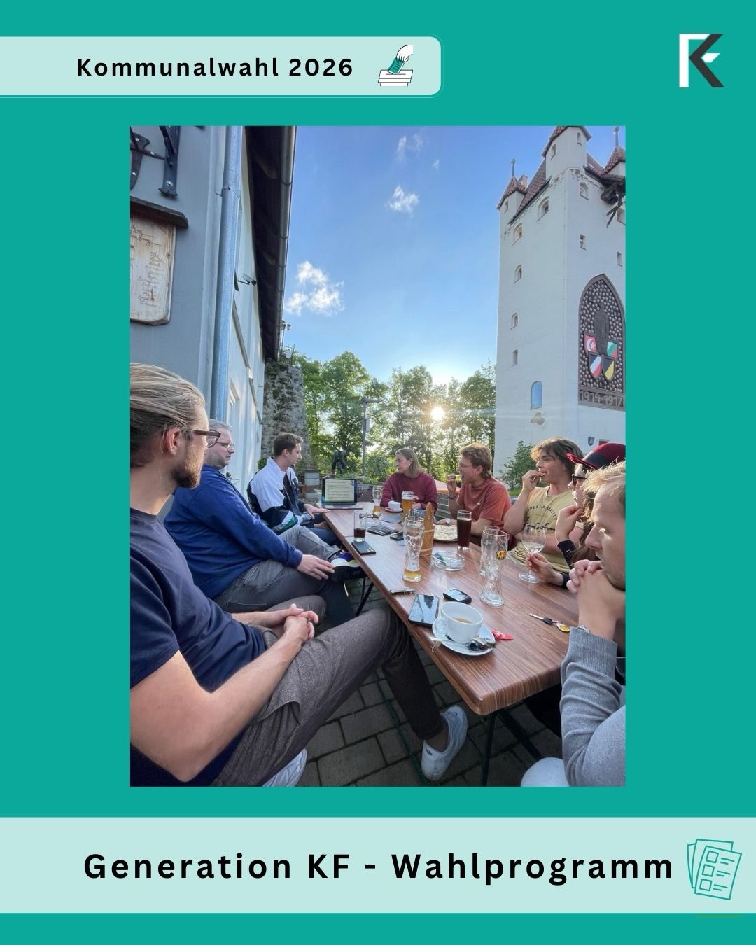 Transparente und bürgernahe Kommunalpolitik ist für uns nicht nur Schlagwort, wir wollen sie leben.
Deshalb gibt’s bei uns seit 2022 (nach Corona) regelmäßige Stammtische zum Austauschen und Diskutieren.
🗓️ Nächster Stammtisch: Freitag, 23 Januar, ab 20 Uhr
📍 Ort: Spital
Kommt vorbei, redet mit, bringt eure Themen mit! 🙌
Wir freuen uns auf euch!
#generationkf #generationkfwahlkampf #generationkfkommunal2026 #generationkfbockmitreden #kaufbeuren