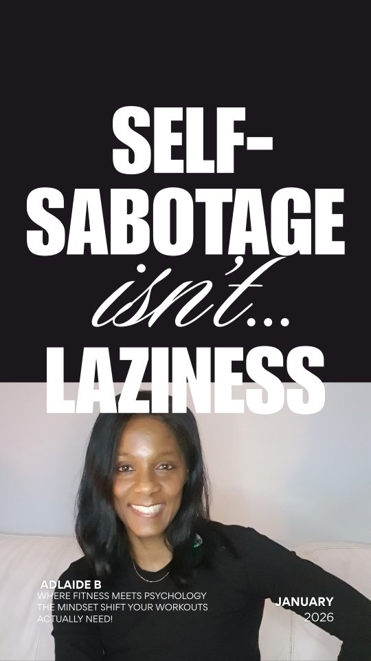 You’re not lazy.
You’re not broken.
And you’re not “bad at consistency.”
Self-sabotage isn’t failure — it’s protection.
Your nervous system’s job isn’t success.
It’s safety.
And when change feels unfamiliar, even when it’s positive,
your body may experience it as a threat.
So motivation disappears.
Consistency wobbles.
Not because you’re weak —
but because a part of you is asking to be kept safe.
This week, instead of asking
“Why do I keep doing this?”
try asking —
What part of me is asking for protection?
Safety comes before consistency.
✨ Soul Fitness Monday
Building strong bodies and safe-haven minds.
#SoulFitnessMonday #MidlifeWomen #NervousSystemHealing #ConsistencyWithoutBurnout #WomenOver40Fitness
#TrainYourBodyHealYourMind