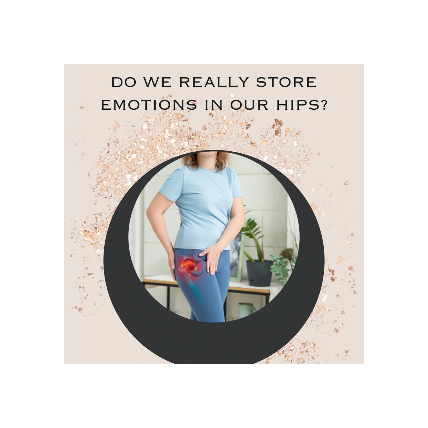 We do not store emotions in our hips.
There is no scientific evidence that emotions or trauma live in muscles or joints. Emotions are processed by the brain and nervous system.
So why do hip focused practices sometimes feel emotional?
Because slowing down, breathing and moving with awareness can help the nervous system settle. When the body feels safer and calmer, emotions can come into awareness.
Not because they were stored in the hips.
But because we finally gave ourselves space to feel.
Tight hips do not mean trauma.
Your body is not broken.
It is responding intelligently to life.
Movement should support safety, ease and trust, not create fear about what your body is “holding”.