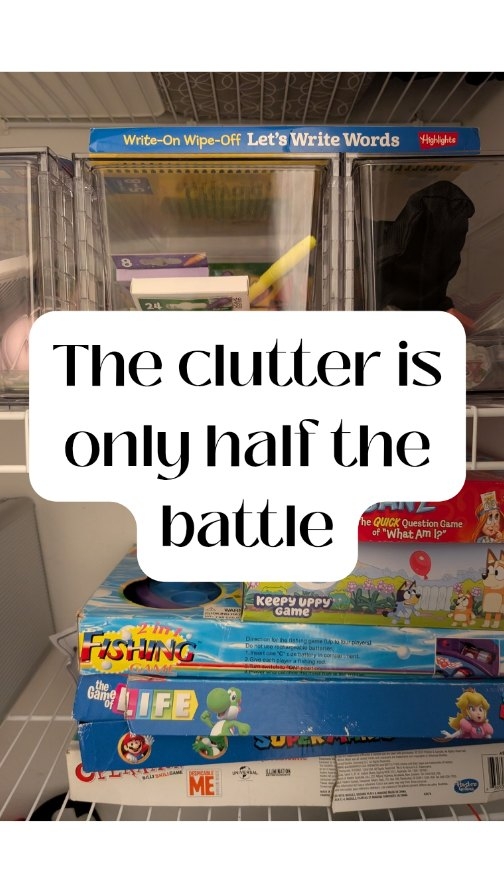 "I feel overwhelmed" - pretty much every client I've ever worked with
This overwhelm is partly because of the clutter (duh)
But HALF of the overwhelm is from not knowing where to start. The clutter looks like one giant jumble pile and they feel there's no clear first step.
I'm developing a DIY tool just for people like that - the ones who want to get organized and just need help getting the ball rolling.
Stay tuned!