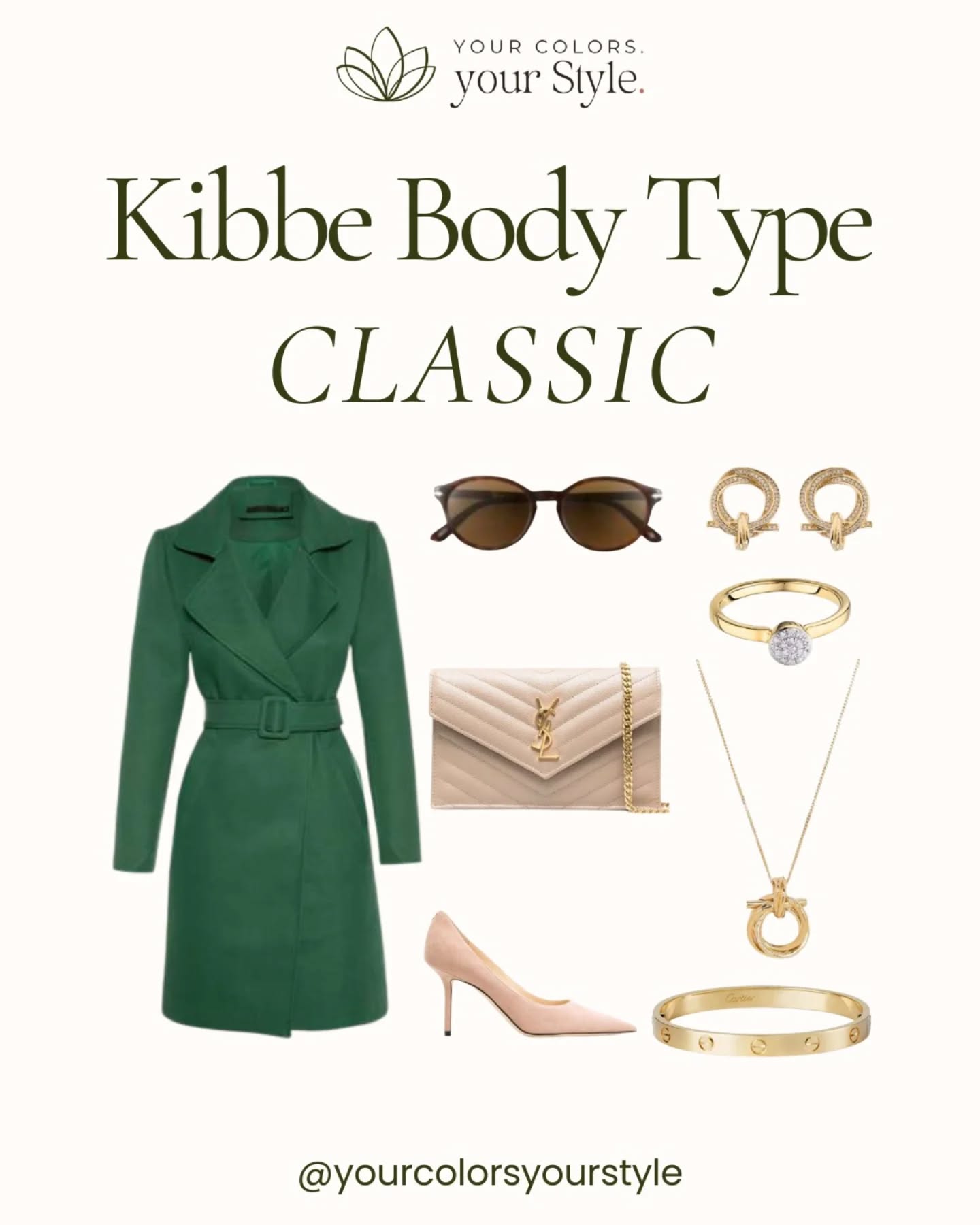 Der Classic-Typ ist der Inbegriff von Balance und Harmonie! Dieser Körpertyp zeichnet sich durch ausgewogene Proportionen und eine natürliche Eleganz aus, die den Look mühelos edel wirken lässt 🌷
✨ Hier sind einige Tipps, um den Classic Körpertyp zu unterstreichen:
👗 Taillierte Schnitte: Blazer, Mäntel oder Kleider, die die Taille sanft betonen, verstärken die ausgewogene Silhouette und geben dem Look Struktur und Klasse.
👖 Gerade geschnittene Hosen: Perfekt für den Classic-Typ! Sie fallen fließend und betonen die natürliche Balance. Eine leicht schmal zulaufende Form wirkt modern und bringt die Silhouette in Einklang.
👚 Klare Linien und minimalistische Muster: Setze auf dezente Muster wie Streifen oder feine Karos – sie verleihen deinem Look Tiefe, ohne zu überladen zu wirken.
✨ Edle Basics in neutralen Farben: Ob ein elegantes Weiß, Schwarz oder dezente Nude-Töne – diese Farben betonen deine natürliche Eleganz und passen perfekt zum Classic-Style.
Kleidung für den Classic-Körpertyp sollte vor allem zeitlos und hochwertig sein 🌷
Interessierst du dich für das Kibbe Body System? Dann klicke auf den Link in meiner Bio und erfahre mehr über meine Ausbildung und Weiterbildung zur Stilberaterung angelehnt an das Kibbe Body Type System 🚀
#kibbebodytypes #kibbebodytype #kibbeclassic #classickibbe #stilberatung