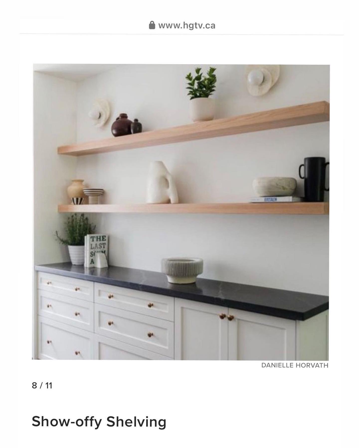 Honoured to be included in HGTV’s article about dream kitchens must-haves in 2024! 📷 @dhorvathphotography