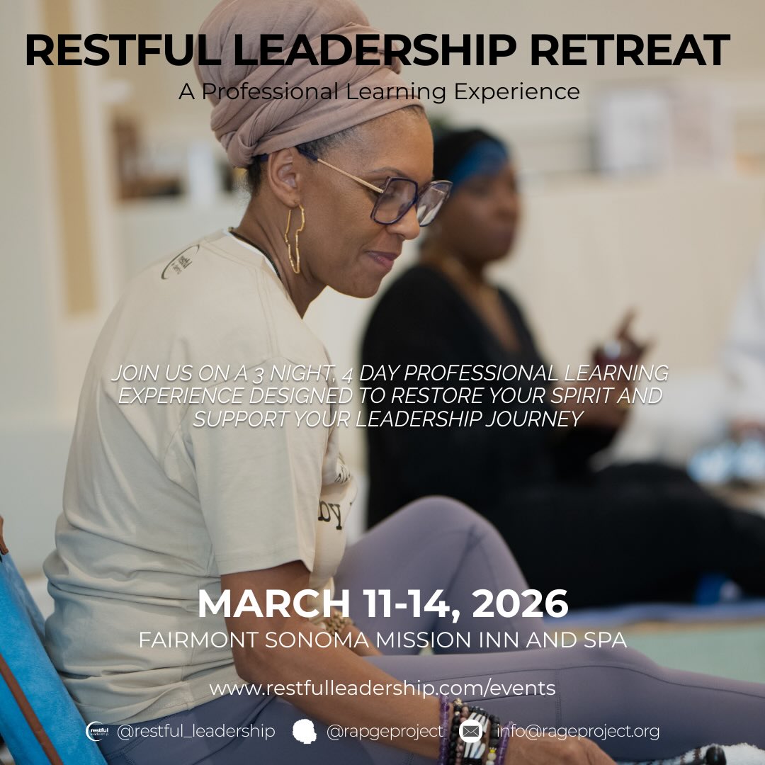 Have you reserved your spot at the Restful Leadership Retreat??
✨
📅 March 11–14, 2026
📍 Fairmont Sonoma Mission Inn & Spa
A multi-day retreat for women leaders ready to slow down, unplug, and reimagine how we work, lead, and live.
Expect deep, intentional rest, spacious conversations, nervous-system care, and time to reset your vision, without the pressure to perform or produce.
Click the link in our bio or DM us for more information 😊