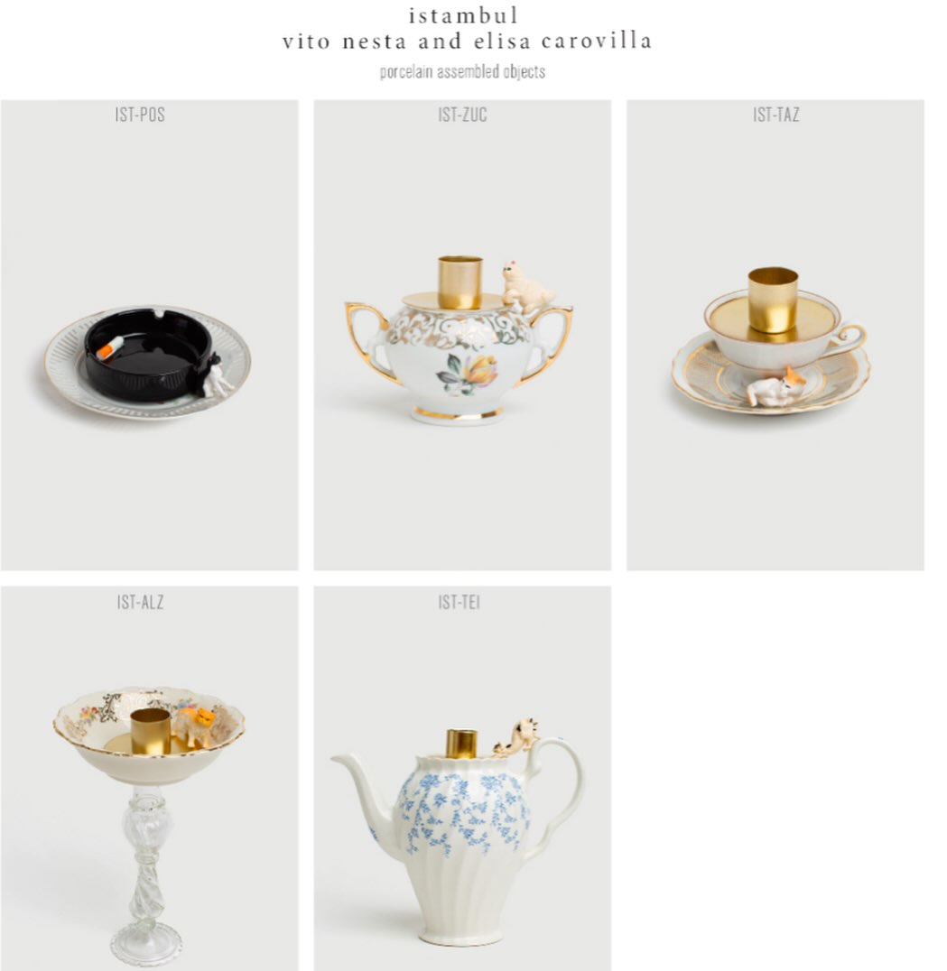 Maison & Objet Paris ‘26
Felicissima di questa collaborazione con @vitonesta
Per la prima volta ho pensato ad assemblaggi che si possano ripetere:
Sono nati i MULTIPLI
Porcellane con giocattoli ed elementi moderni
Miao
🎯
@maisonetobjet