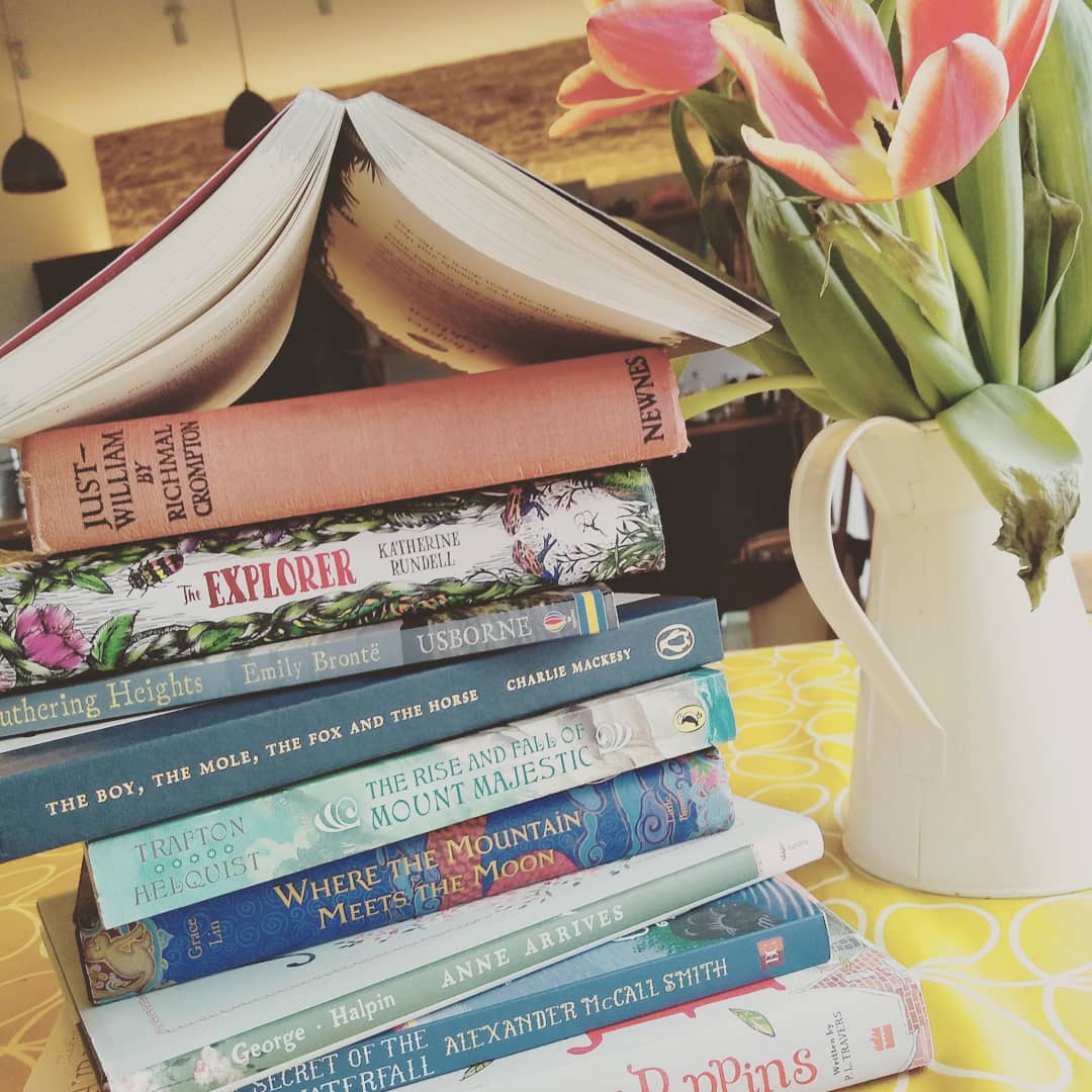 Stacking up some of my favourite books ready for review over the coming weeks...watch this space for stories that open up a world of wonder for our kids!