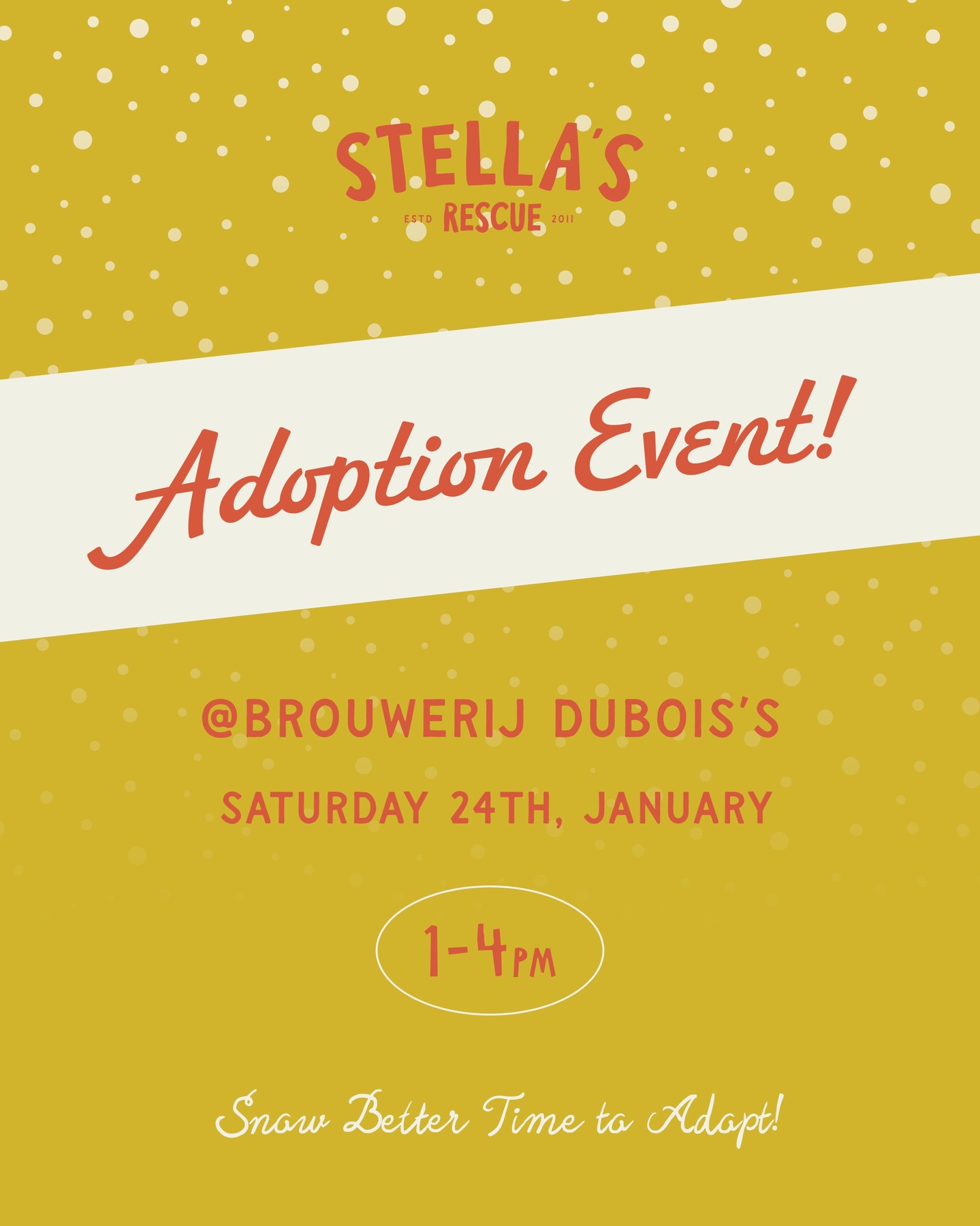 Snow day plans? We’ve got you covered.
Join us for Barks, Boards & Beer at @brouwerijdubois with incredible boards by @yankeeandyallcharcuterie. Cold beer, cozy bites, and some very adoptable faces looking for forever homes.
Our rescue is currently full (overflowing, actually) and we’re in the process of converting another room in our house just to accommodate more animals. We truly need your help to find homes for dogs, puppies, kittens, and cats who are ready for their next chapter. If there’s a specific cat or kitten you’re interested in meeting, send us a message and we’ll do our best to bring them along.
Not ready to adopt but still want to help? We are always looking for volunteers. Just send us a DM.
Grab a friend, share this post, come sip a beer, snack on charcuterie, and maybe leave with your new best friend