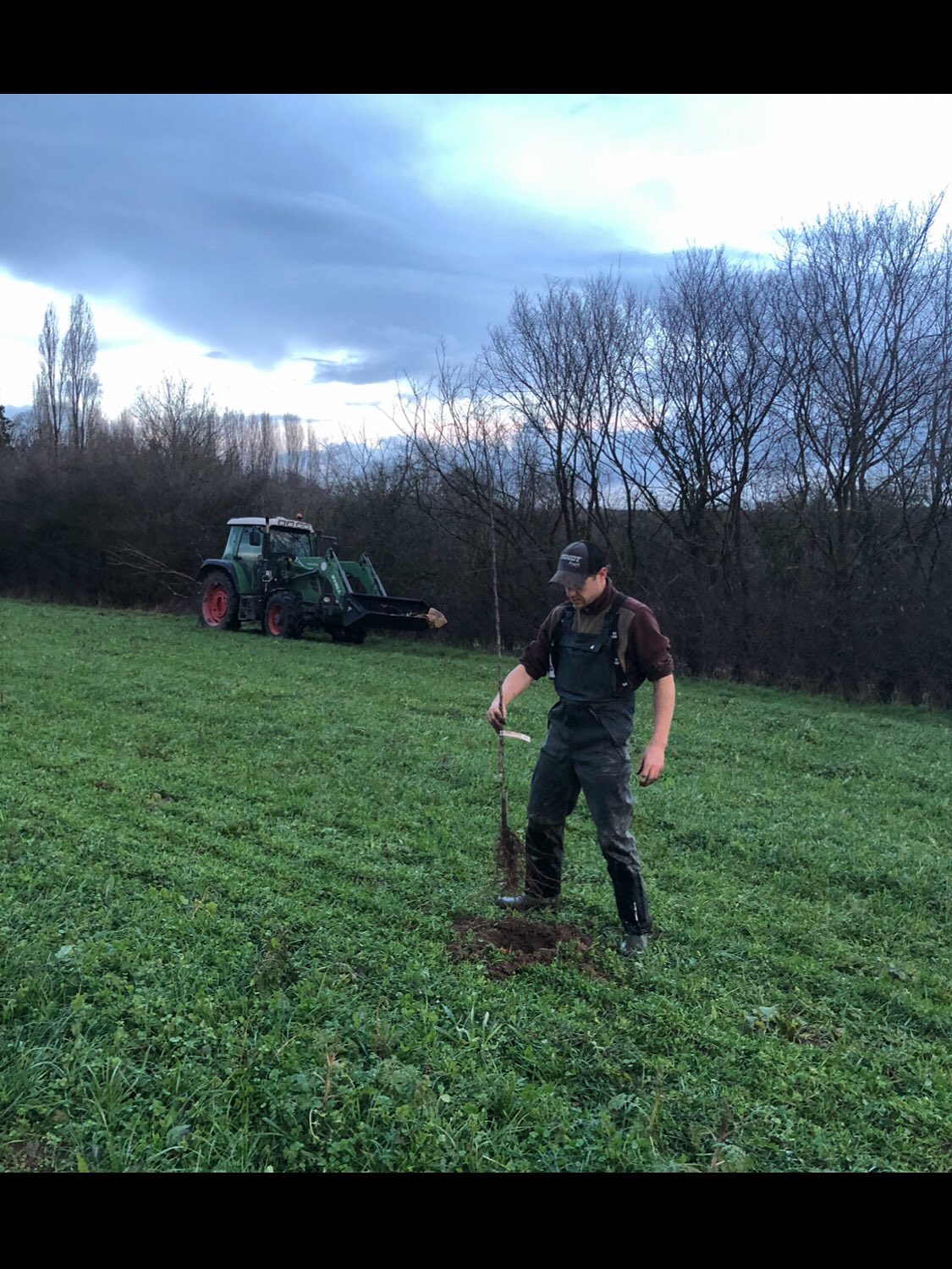 Grâce à une forte demande pour notre jus de pomme, place à l’action avec de nouvelles plantations, accompagné d’Anatole garde-bœuf.
🌳 2,5 hectares de pré-verger
🍎 175 pommiers de variétés anciennes
🌱 Plus de 30 variétés différentes, à jus et à croquer
L’agroforesterie est au cœur du projet. Durant la saison hivernale, cette nouvelle mise en œuvre nous permet de concrétiser et poursuivre nos engagements 🙏🏼
