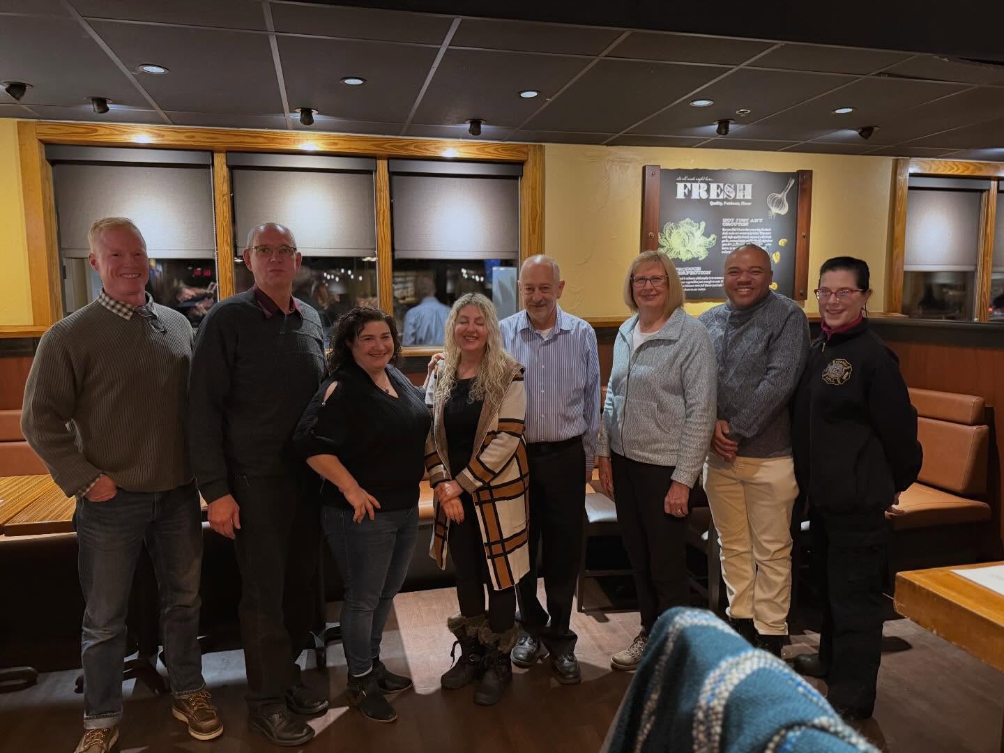 Tonight we proudly celebrated our Installation Dinner as we officially installed our new officers for Rehab 13. We’re honored to have Chief Tim McGeady of the Cherry Hill Fire Department join us to help swear in our leadership team.
Please join us in congratulating our newly installed officers:
- Alan Feldman – President
- Brandon McGee – Vice President
- Alicia Mailman – Secretary
- Parker Coutin – Treasurer
- Ginger Gibbs – Board Member at Large
Thank you to everyone who attended and continues to support Rehab 13’s mission of serving those who serve. Here’s to a great year ahead!
#Rehab13