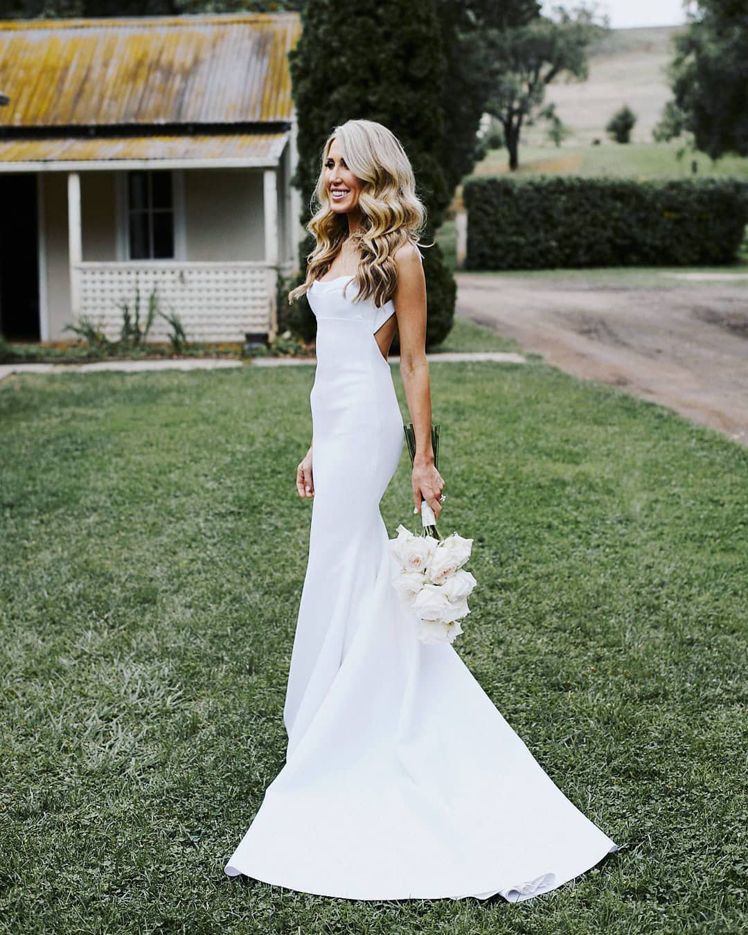 Stunning Laura in her beautiful gown by @chosenbyoneday
📷 @the_loved_ones
@stephanie_bardsley_celebrant
Blooms by @floralsandco
Bridal hair and makeup by @lilyandcohair
.
.
.
.
.
.
.
.
#herestothegriers #onedaybridal #chosenbyoneday #thelovedones #stephaniebardsleycelebrant #floralsandco #lilyandco #weddingdress #weddinggown #bridalhair #bridalmakeup