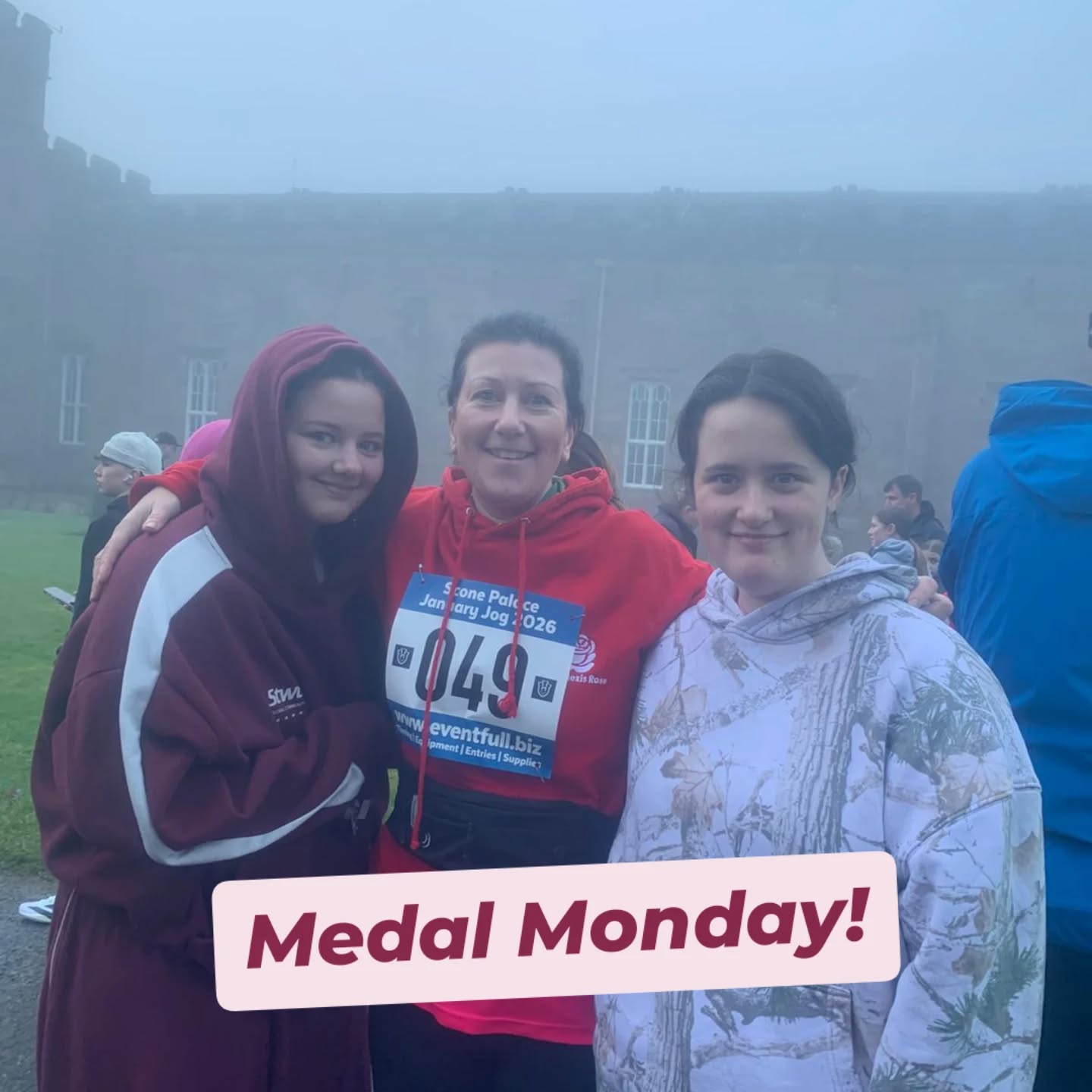 Medal Monday
Don't count Ruth out! She smashed the Scone Palace January Jog 5k yesterday, just a week after a 10k cancellation.
This isn't just another race ticked off for the amazing Ruth! She continues to raise vital awareness for meningitis in memory of her daughter, Alexis Rose and @team_alexis_rose family.
So proud and a massive inspiration! 🖤💛🌹