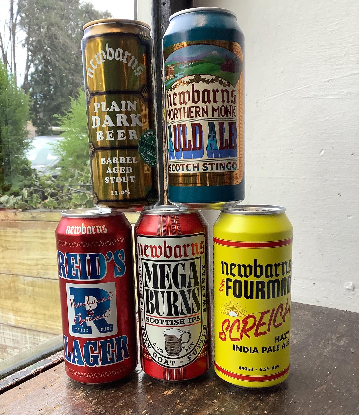 NEW FROM NEWBARNS! 🏴
To celebrate Burn’s Night, @newbarnsbrewery have collaborated with different Scottish brewers from all over the country and the UK to create a delicious variety of beers!
AULD ALE, SCOTCH STINGO- a collaboration with @northernmonk ! 🍂
- This rich, malty beer has been fermented in whisky barrels to create a warming, historical ale!
- a perfect ale with your burns supper!
MEGA BURNS - a celebration of MR ROBERT BURNS! 🍺
- This Scottish IPA is a collaboration with @futtleorganic, @swannaybrewery, @holygoatbrewing and our very own Gareth from @epochalbrewery
- Brewed with Lager yeast, foraged herbs and both UK and American hops!
- A fab example of a modern Scottish IPA with ingredient and hops from all over!
REID’S LAGER - collaboration with @gammabrewing 🌱
- In the style of a classic Scottish lager, this beer uses raw landrace wheat (grown in Fife) with some Herkules hops!
BARREL AGED PLAIN DARK BEER - aged in DAFT MILL BARRELS 🥃🍂
- this imperial stout has been aged in barrels from Fife distillery, @daftmilldistillery
- This stout is rich, strong and well balanced!
SCREICH - a collaboration with @fourmanbrewery 🏴💙🇳🇿
- A Scottish twist on a NZ pale ale!
- Barley from the Boarders, raw landrace Wheat from Fife, and flaked oats from Perthshire the base of this beer is all SCOTLAND!
- The beer is hopped with Motueka!
All available in the shop NOW! Come try some delicious beer and find your new Burns favourite!