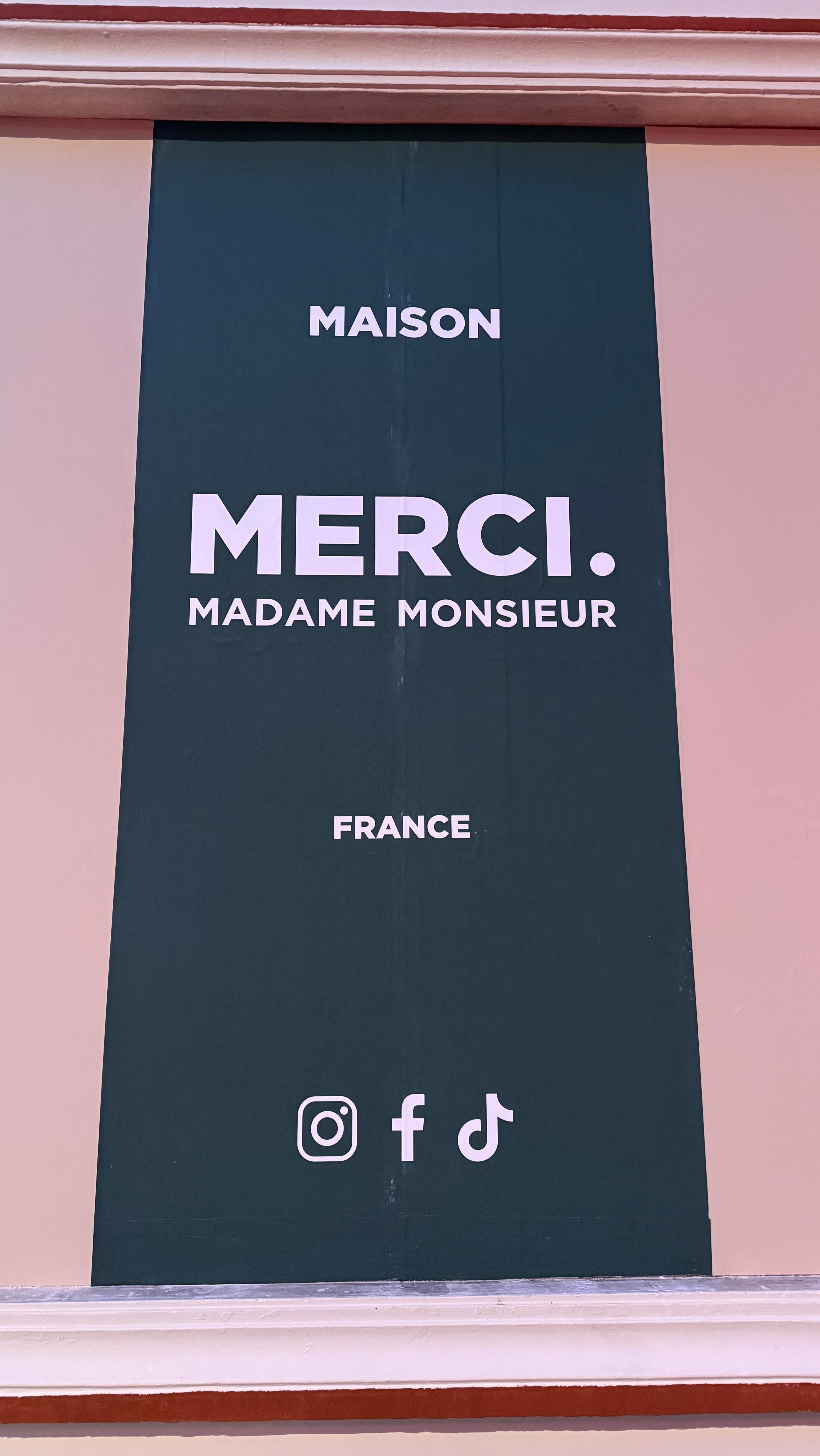 La maison Merci Madame Monsieur arrive bientôt.
Restez connectés ✨
#mercimadamemonsieur #maison #merci #madame #monsieur #rouen