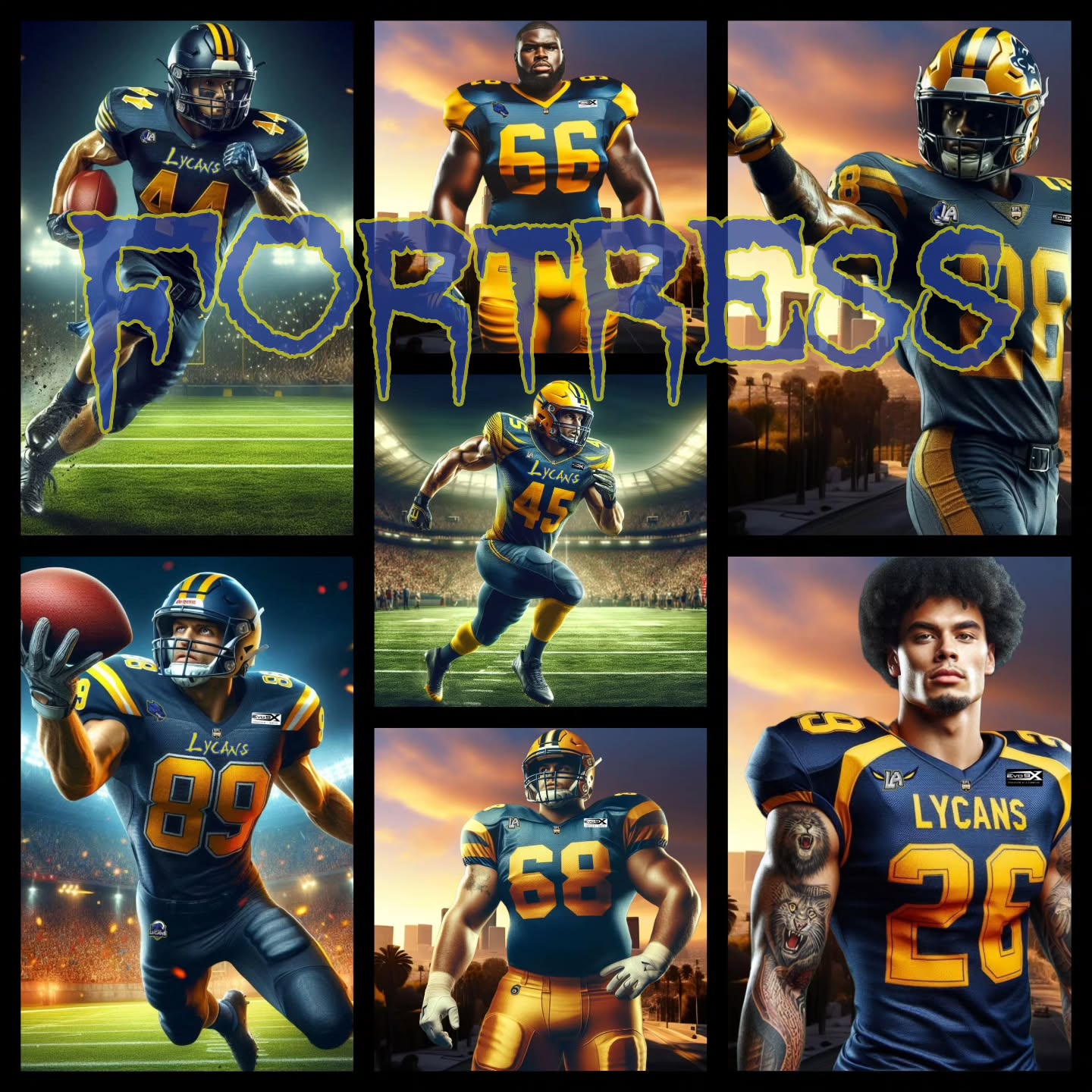 We're Amped up for the start of the @simulationfl's 26th Season! Get to know our new players at Lycans News (Los Angeles Lycans website link in bio)!
#MakeAnImpact #HowlAtTheMoon #LycAngeles #NewMoon #CTN #ChangeTheNarrative #Fortress