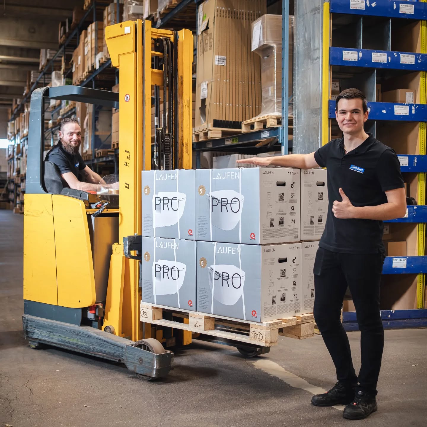 Es ist der Spaß am Job, der uns gemeinsam Großes bewirken lässt. 🤝📦🔝
.
#gittfried #karlsfeld #großhandel #lager #verkauf #beratung #team #kollegen #gemeinschaft #spaß #machmit #job #arbeit #wirkönnendas