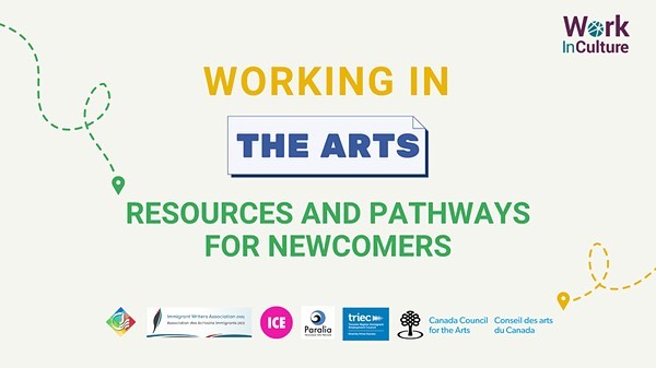 Excited to be reunited with our friends @workinculture.ca moderating a discussion:
➡️A Panel Discussion with Newcomer & Immigrant Arts Administrators
Date: Thursday, May 4, 2023
Time: 2:00–3:30 pm ET
This webinar features a panel of newcomer and immigrant arts managers/administrators speaking about their experience pursuing a career in Toronto/GTA. The panel will discuss the range of roles that exist across different arts organizations and companies, skills-building considerations, resources to sustain and grow an arts administration career, and more.
This is part of a series, Working in the Arts: Resources and Pathways for Newcomers is a series of training sessions, and access to information and resources, to help support newcomer and immigrant artists and arts professionals achieve career success in Toronto/GTA and beyond.
This program aims to streamline the pathway to careers in the arts and culture sector by providing relevant information for:
🔻settlement and employment service providers looking to better equip their clients.
🔻arts organizations seeking to engage newcomer and immigrant artists and arts professionals.
🔻newcomer and immigrant artists and arts professionals looking to build awareness and knowledge about careers and career resources in the arts and culture sector.
#workinculture #newcomers #newcomerartist #artsequity