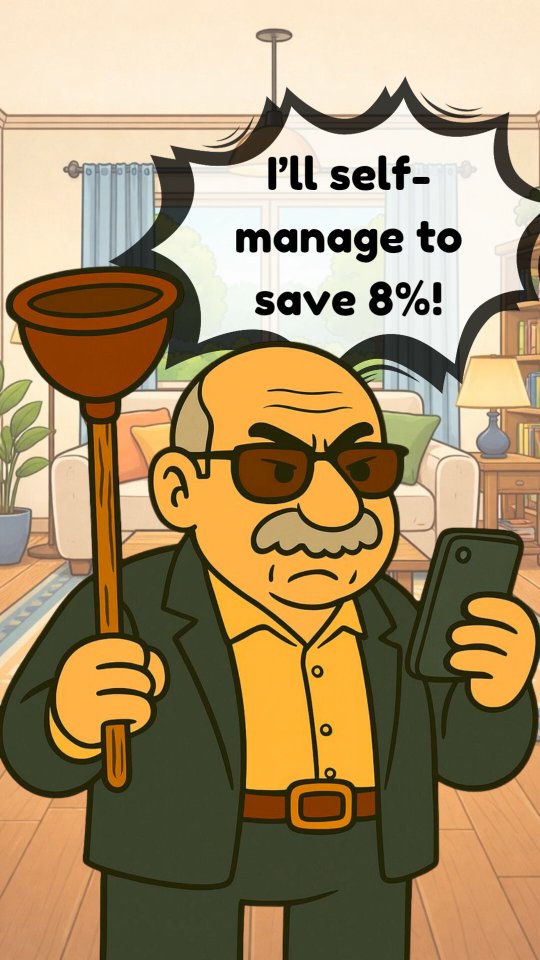 You saved 8% on property management and lost your weekends...
Cash flow isn’t passive.
Operations are the asset.
#SFR #RealEstateEducation #PropertyManagement #CashFlowMath #funny