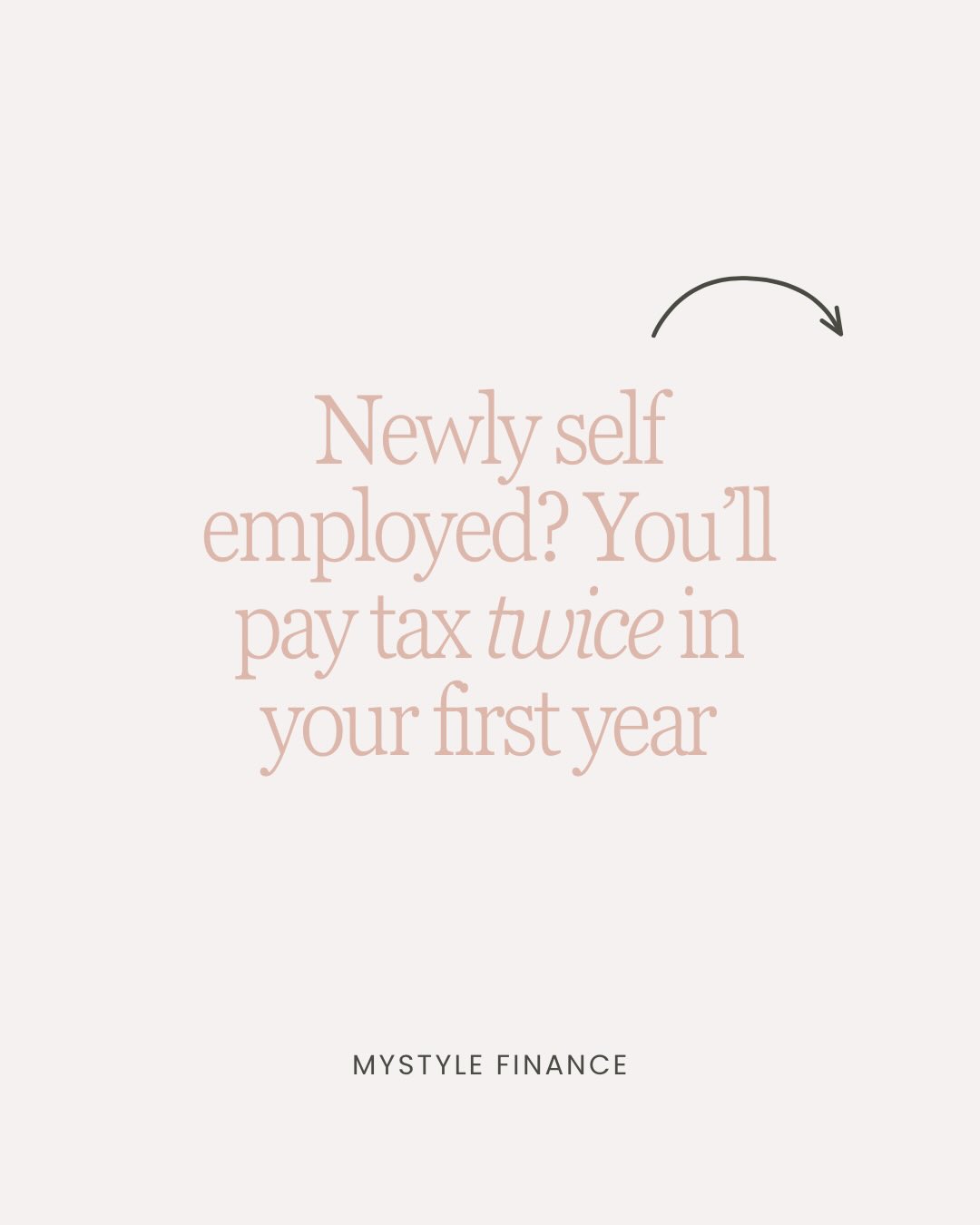 A heads up for anyone new to self employment 🙌
#freelance #womeninbusiness #finance