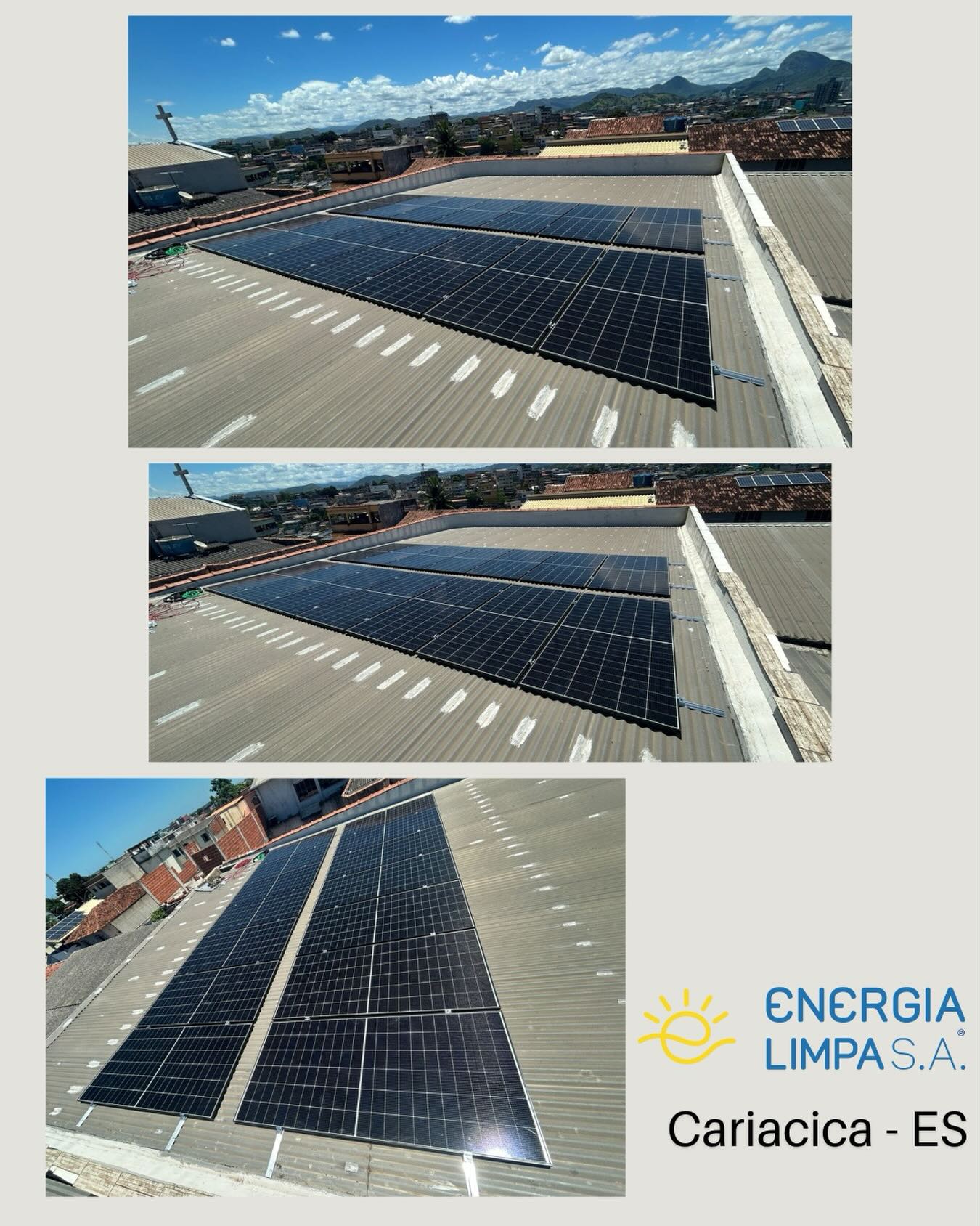 Mais uma usina solar entregue com excelência, transformando luz em economia e reforçando nosso compromisso com energia limpa e sustentável todos os dias. ☀️⚡ #energiasolar #usinafotovoltaica #sustentabilidade #economiadeenergia #energialimpasa
