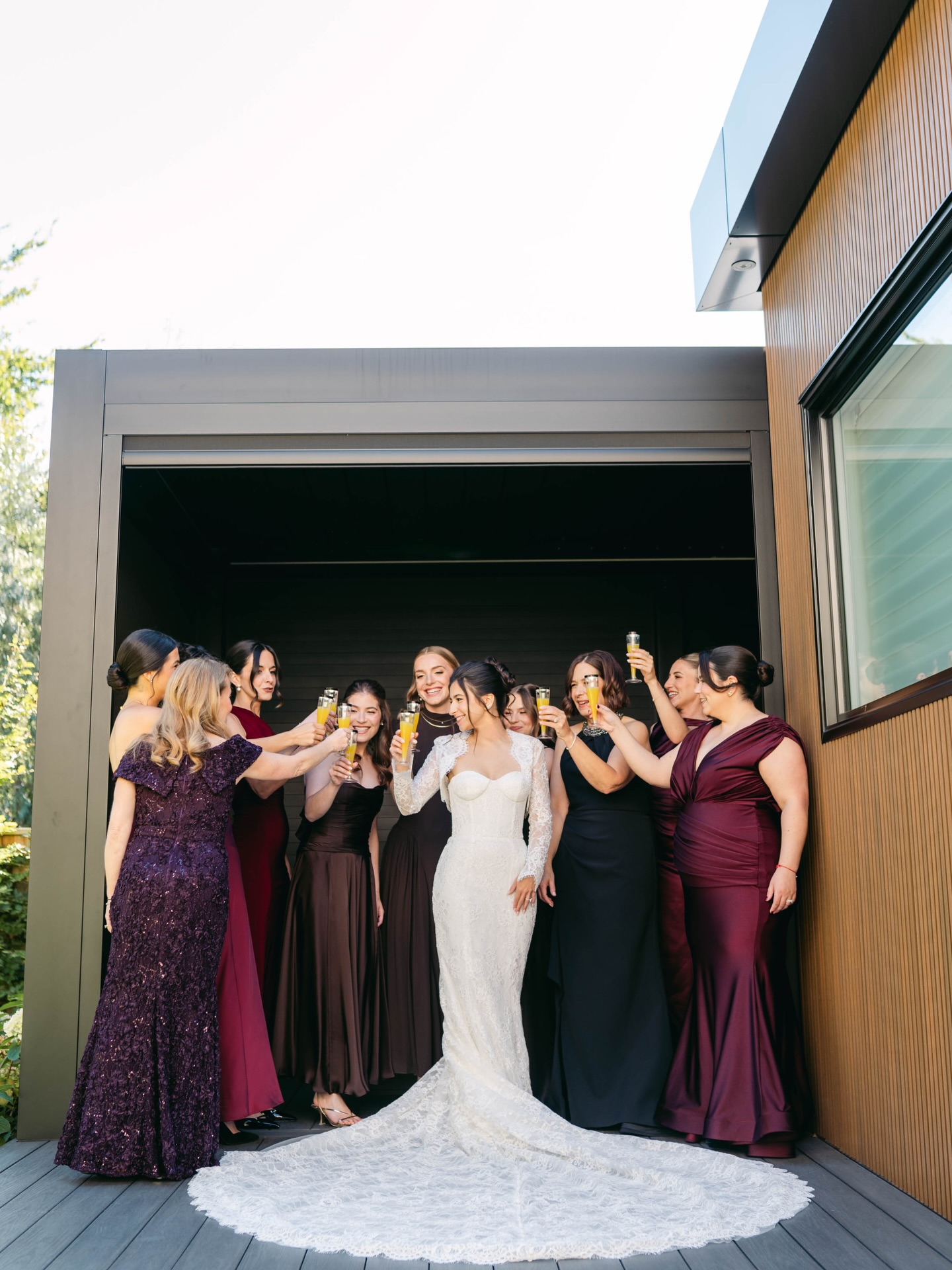 A bridal palette inspired by autumnal romance.
Warm berry tones, cascading textures, and deep jewel hues set the tone for a day that felt both classic and unexpected. From first cheers to the final walk across the greens, every detail whispered intention.
Vendors
@eventshoppe.ca
@515photoco
@eaglesnestgolf
@patchoulidesign
@facesbytess
@element_event_solutions
@hairbycourtfads
@facesbytess
@catherinescola
@maineventmusic.ca
#torontoweddingplanner #gtaeventplanner #luxuryweddingplanner #modernweddingstyle #ontarioweddings