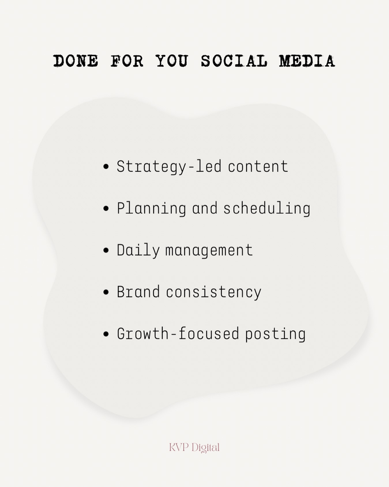 Done-for-you social media means structure, consistency, and clarity — without the overwhelm.
Your content is planned, created, and managed so you can focus on running your business.