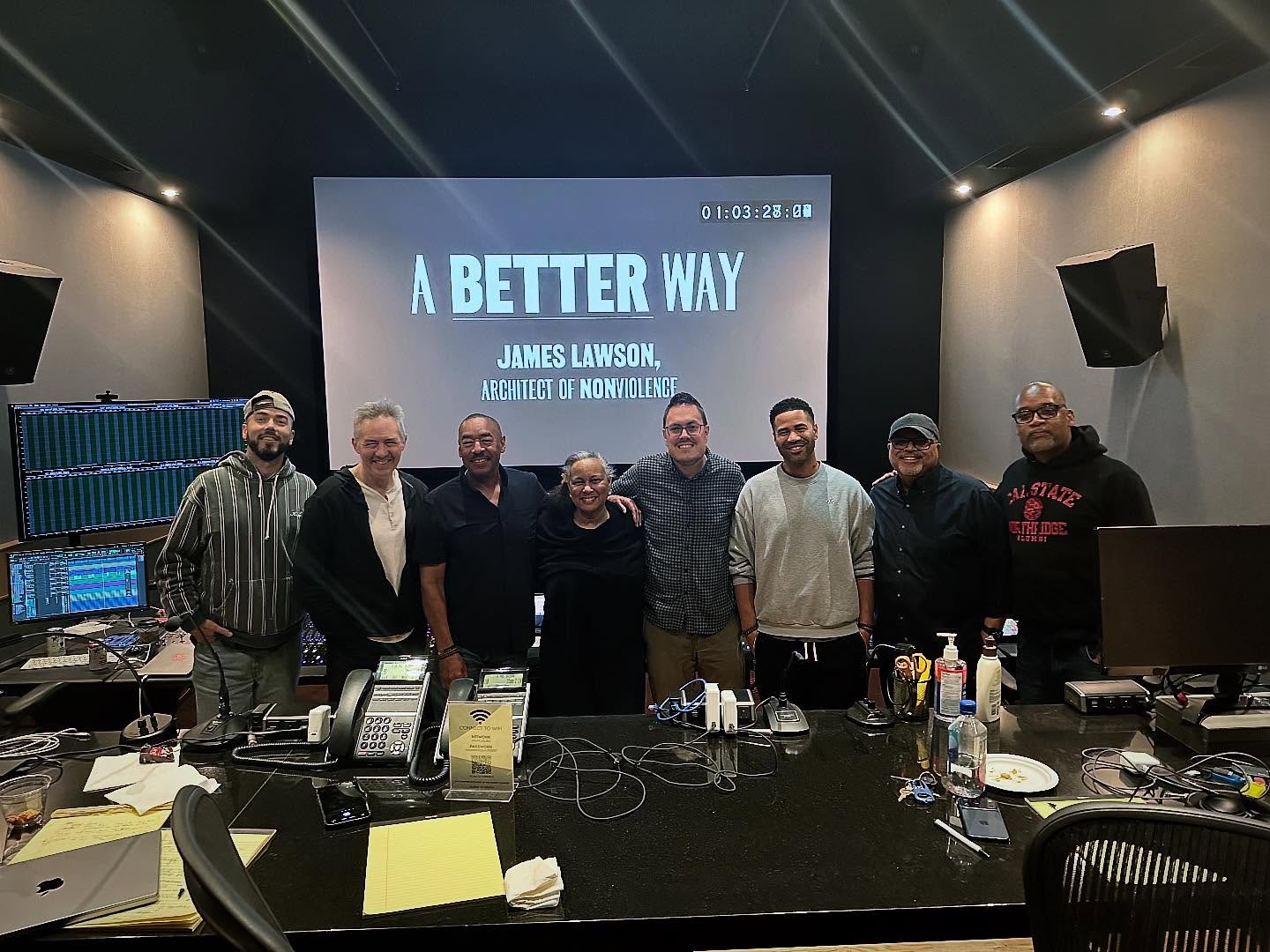 The Better Way is officially mixed. A documentary exploring the power of non-violent protest by the leading theorist and strategist of nonviolence, James Lawson. Voices that choose change over conflict. Grateful to be part of a story that feels more timely than ever. ✊🏽 #JamesLawson #DocumentaryFilm