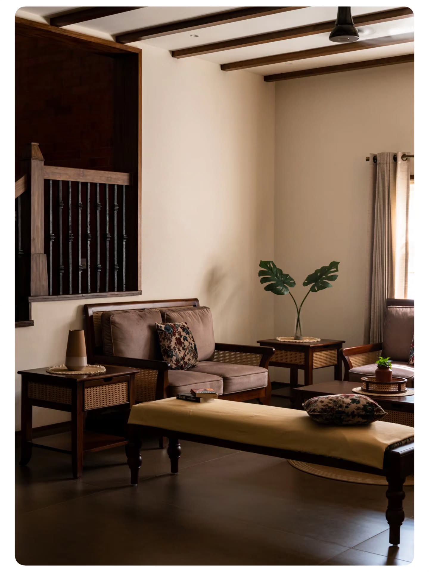 Hijaz House
Location: Thalassery, Kerala
Construction: Laterite block
Interiors: Minimal interior design
Furniture: Teak wood furniture
Aesthetics: Modern
Hijaz House is a modern residential project designed by AtticLab, led by Shinoop.
The house is built using laterite block construction with a focus on minimal interiors and teak wood furniture, creating a calm, functional, and climate-responsive home suitable for Kerala living.
This project reflects our approach at AtticLab—simple planning, honest materials, and timeless modern aesthetics.
Built by: BK Developers
Design: AtticLab
#HijazHouse
#AtticLab
#Shinoop
#ShinoopAtticLab
#AtticLabArchitects