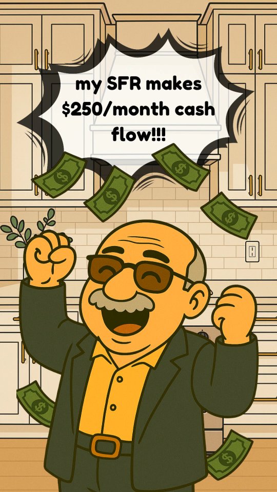 Vacancy doesn’t negotiate. It just erases.
Pretty houses don’t pay rent.
Occupied ones do.
#RealEstate #Investing #Money #sfr #PassiveIncome