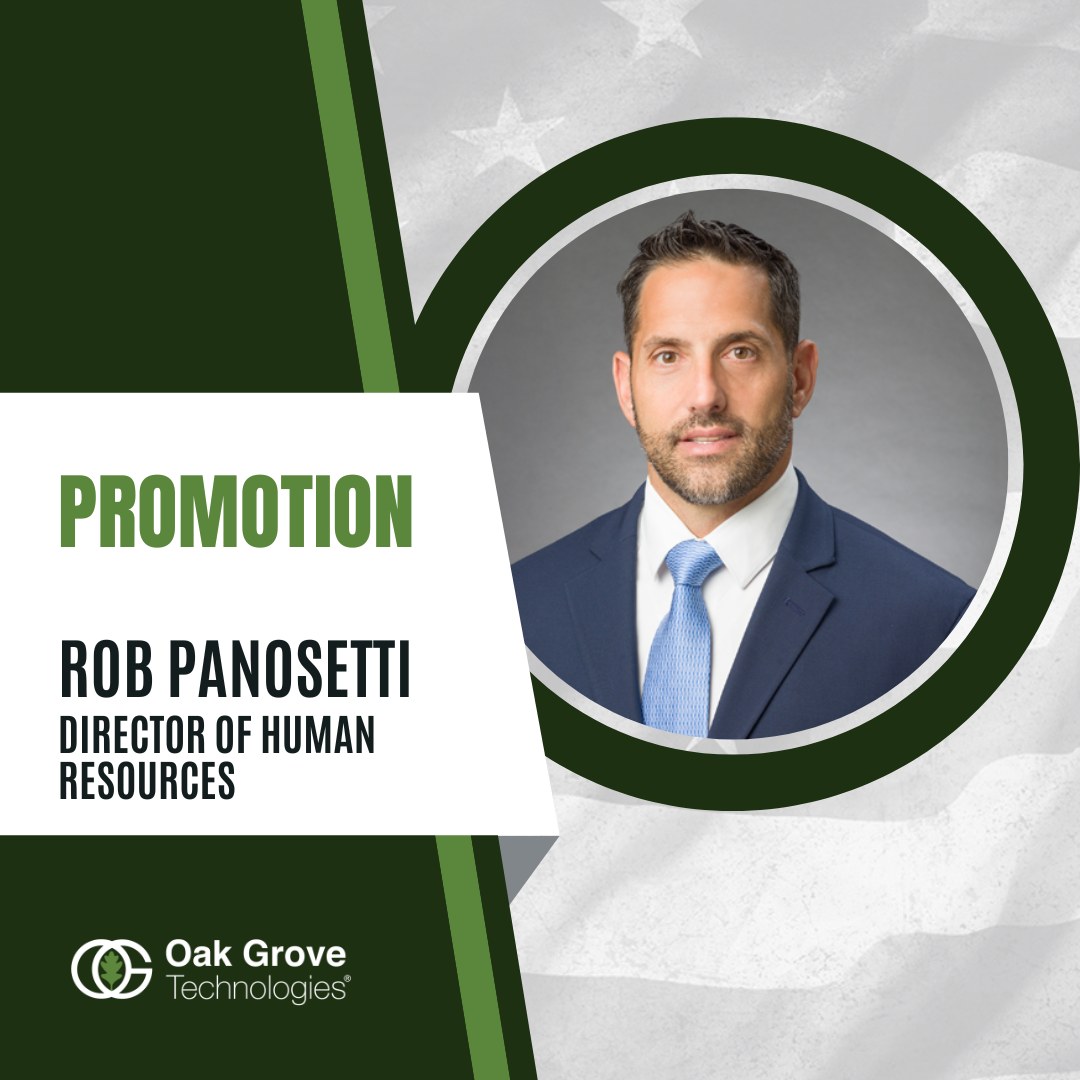 Weโre excited to launch a new segment of our Employee Spotlight series by celebrating the incredible talent within Oak Grove Technologies. Today, weโre proud to recognize Rob Panosetti on his well-deserved promotion to Director of Human Resources!
Congrats Rob!
#OakGroveTechnologies #OurServiceContinues #Promotion #EmployeeSpotlight #CelebratingSuccess #CareerGrowth