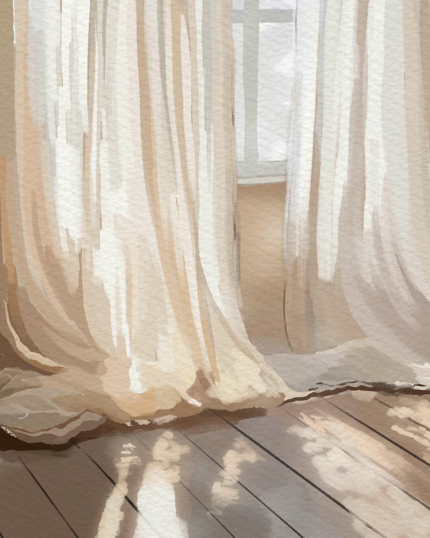 A site filled with light airy curtains, bright moons and stars contrasted with dark shadows and rich purples. Delali wanted to focus on the interplay between shadows and light and it matched her beautiful book cover too!