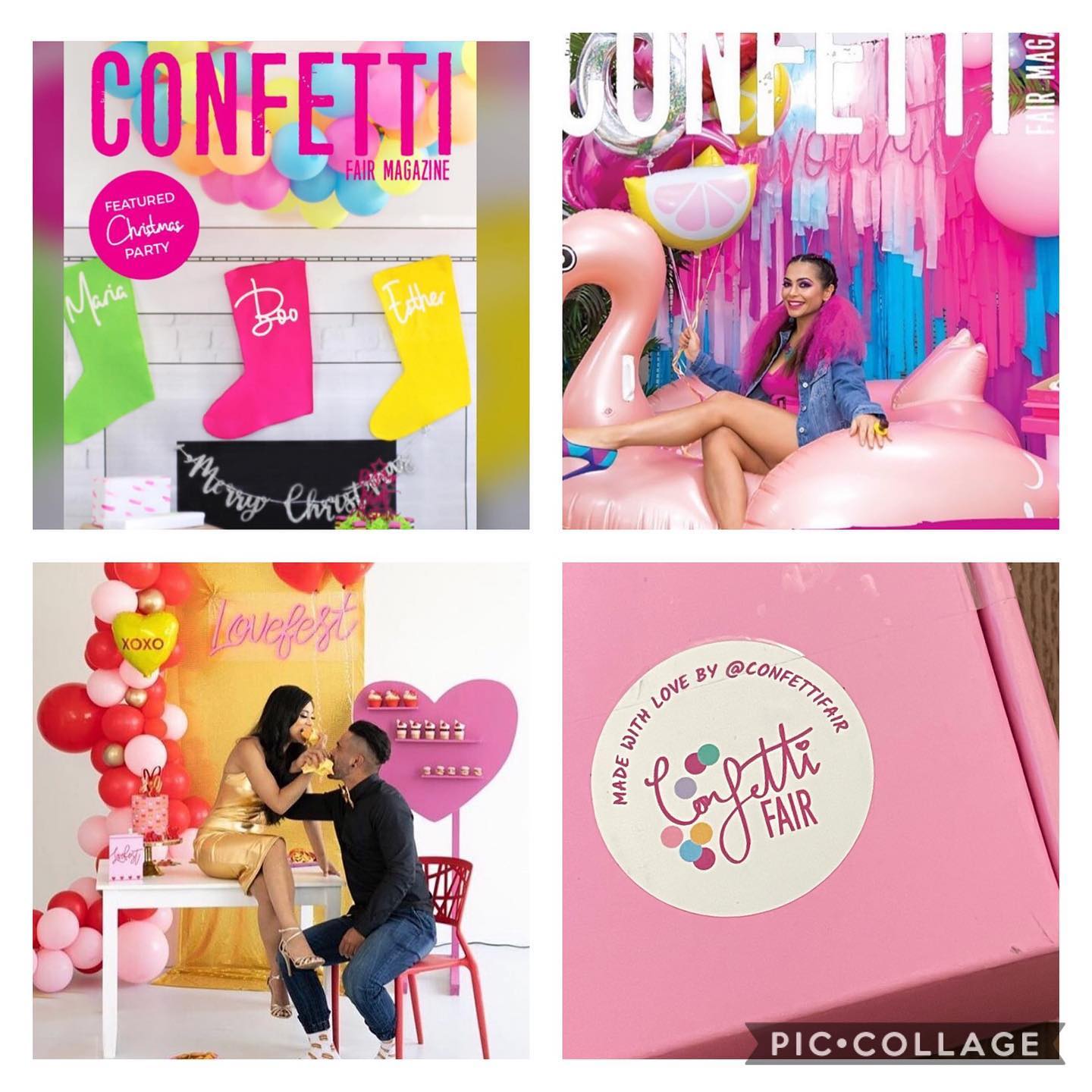 Happy 10th birthday @confettifair thanks for helping make this gals balloon dreams come true! Xx