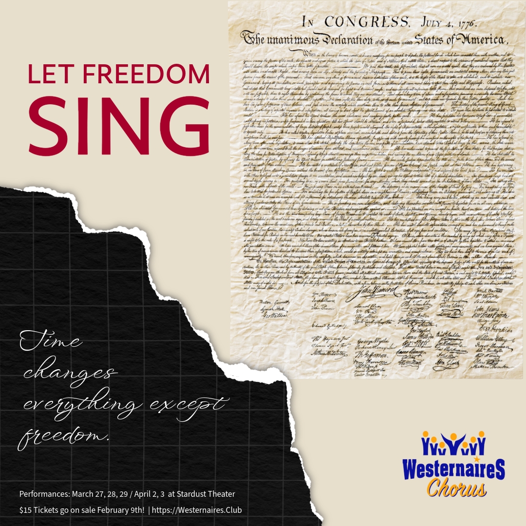 The Declaration of Independence's original ink has faded to brown, but you can still see the historic signatures. Time changes everything… except freedom!