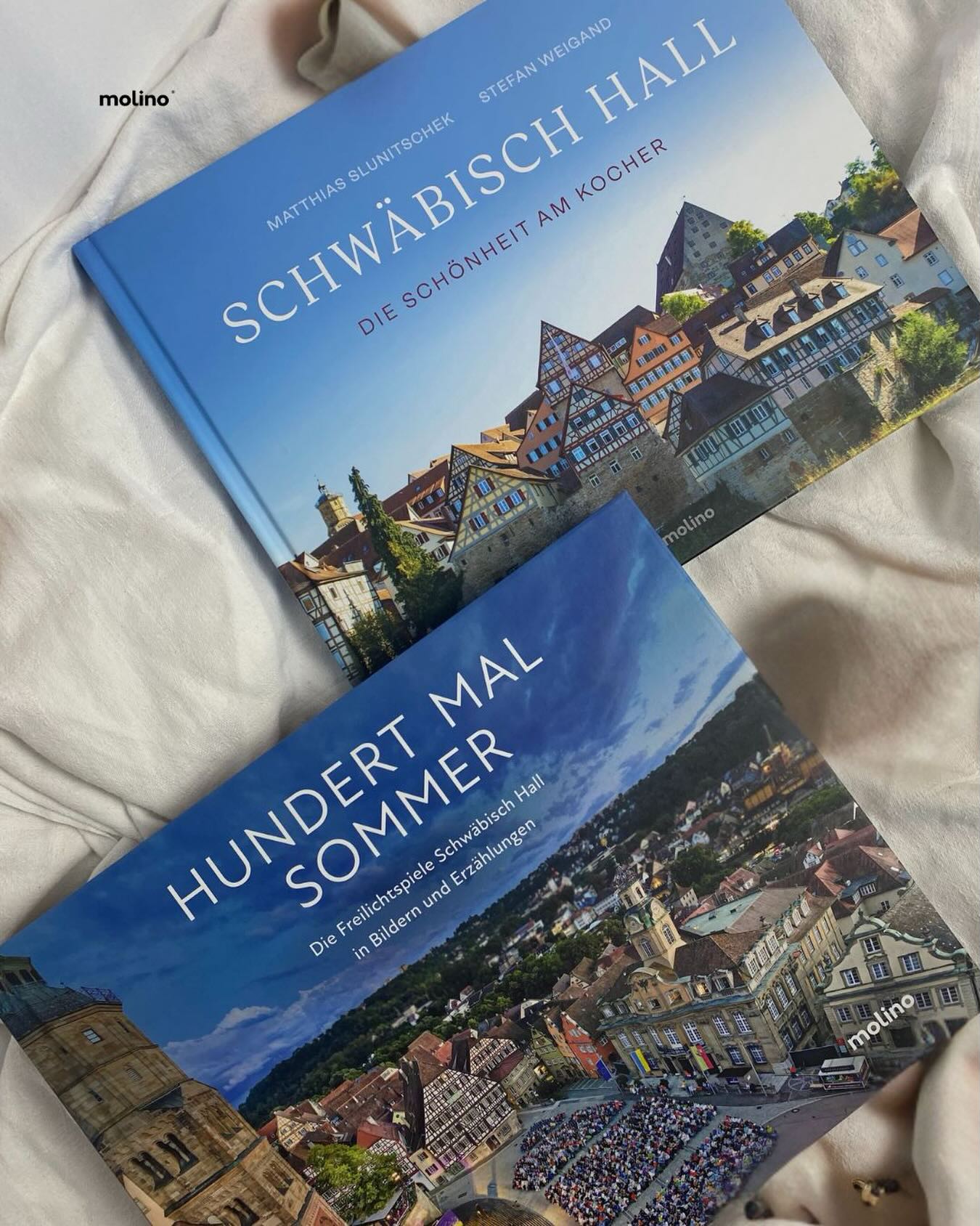 Wer sich nach einem Stückchen Heimat sehnt, findet sie in diesen Bildbänden.
#molino #verlag #schwabischhall #bücher