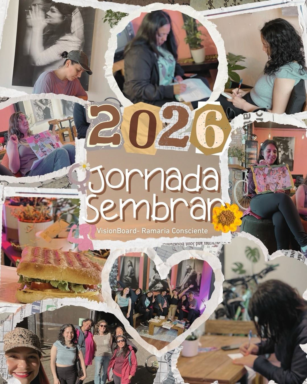 Registros de lo que fue la Hermosa Jornada exclusiva “Sembrar 2026” planificada y ejecutada por nuestra psicóloga @ps.nikolesuper . Un círculo de mujeres poderoso y lleno de grandes historias y emociones. Solo queda agradcer su confianza y participación de estas bellas instancias.
Agradecemos de manera especial al café @cicle.valdivia quien ha hecho alianzas con nosotros y nos ha facilitado este espacio para hacer esta jornada aún más especial. 🌸
#ramariaconsciente #psicología #visionboard #autocuidado bienestar