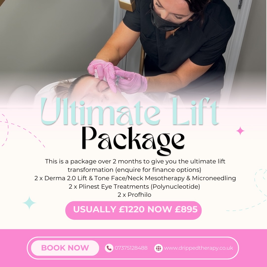 Two new packages available in clinic now ✨
Save money & get the ultimate 2026 glow up!
