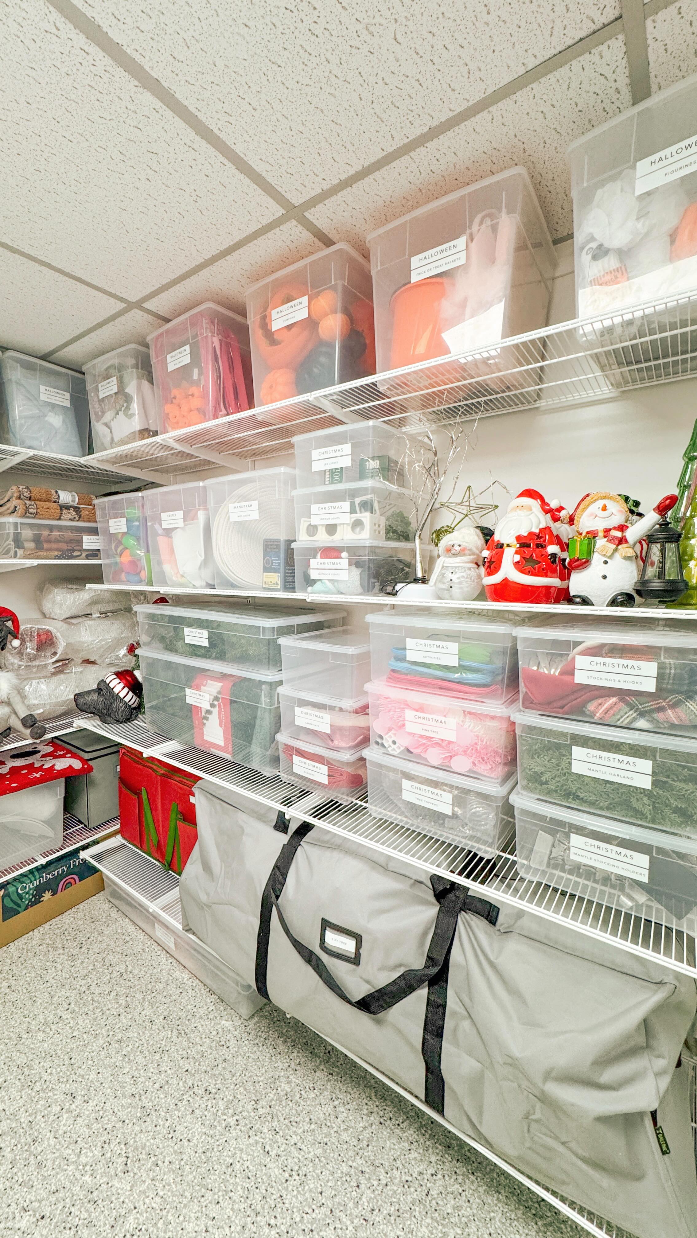 Our client had a problem: holiday decorations buried in the attic, out of sight and out of reach.
They couldn’t see what they had, couldn’t access it easily, and ended up not using most of their beautiful seasonal pieces. The attic just wasn’t working.
But the basement? That had potential.
We designed a custom shelving system that transformed their basement into a dedicated storage room with:
• Adjustable shelves that adapt to items of any size
• Shelf dividers to keep everything upright and secure
• Macro labels with the holiday name for quick identification
• Micro labels for instant category recognition
• Easy accessibility—everything visible at eye level
Now they can see their entire collection, grab what they need in seconds, and actually enjoy the items they’ve invested in.
Your home has spaces waiting to be reinvented. Let’s unlock that potential together.
✨ DM us to get started
#storageroom #professionalorganizer #homeorganization