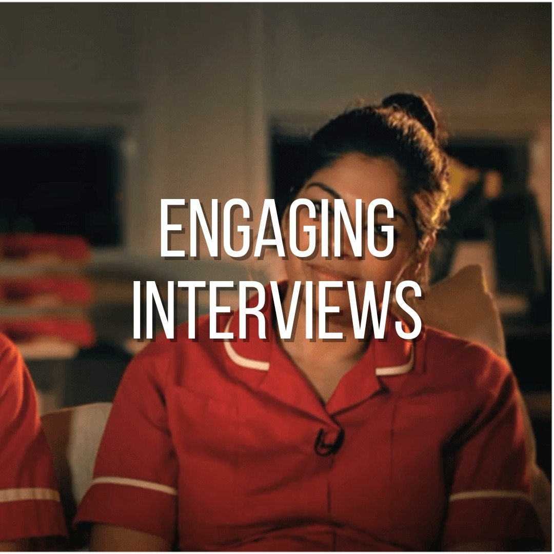 Have you noticed how engaging the interviews are in 24 Hours in A&E?
It’s very common to freeze up in front of the camera, especially if you’re looking into the camera or ‘down the barrel’.
24 Hours in A&E use a level technique where the interviewer is broadcast live onto the auto-cue, so when the interviewee is talking to the interviewer, they’re looking straight into the camera. This results in a much more personable interview with which the audience can connect.
#24hoursinaande #television #realitytv #interviews #engaging #filmtechnique