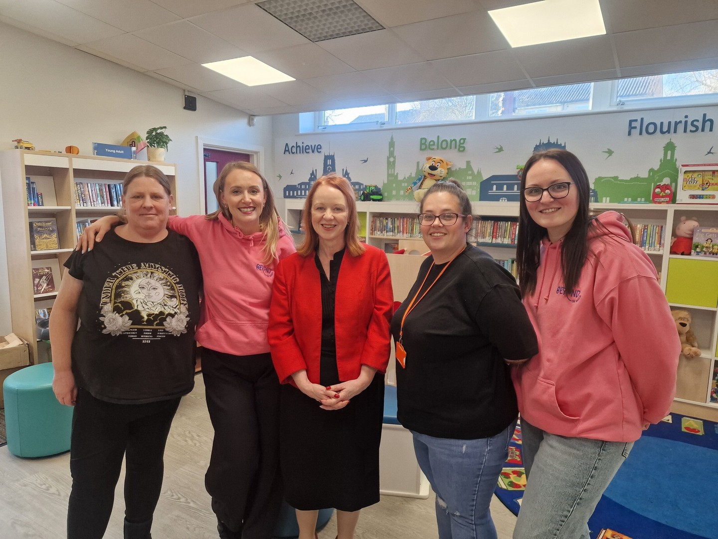 Wow! What an inspiring visit to Beyond the Margin.
I met with Lauren, her team, and some amazing volunteers to talk about their work at Holme Wood Community Library, and the difference they are making across the community.
We had important discussions around some serious and challenging issues, and I look forward to continuing to work with Lauren and her team.
Pop by and see how they can support you.