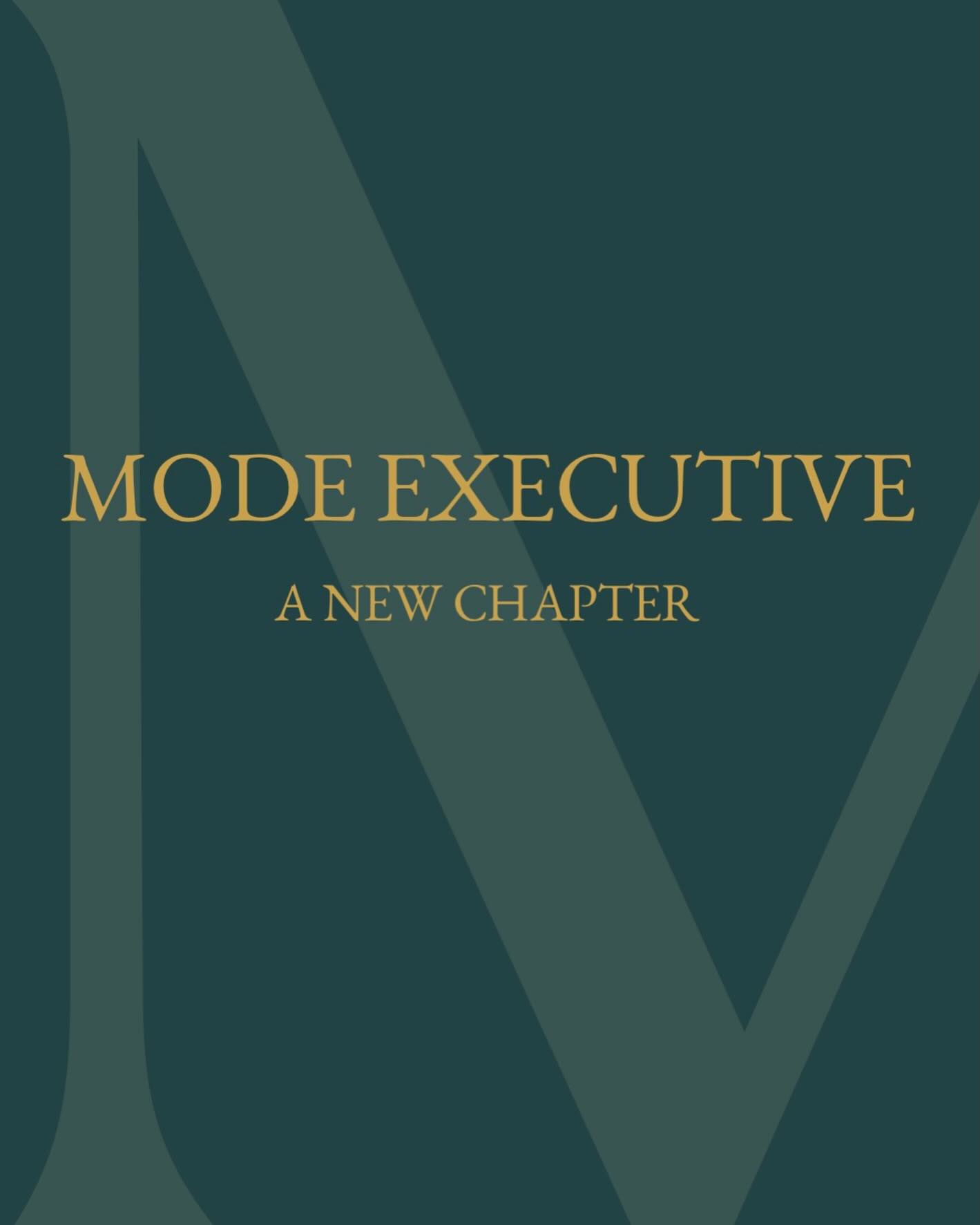 Following our successful launch of Mode Executive in 2025, we are now entering a new chapter - further strengthening our position as a leading international search partner. Details to follow….