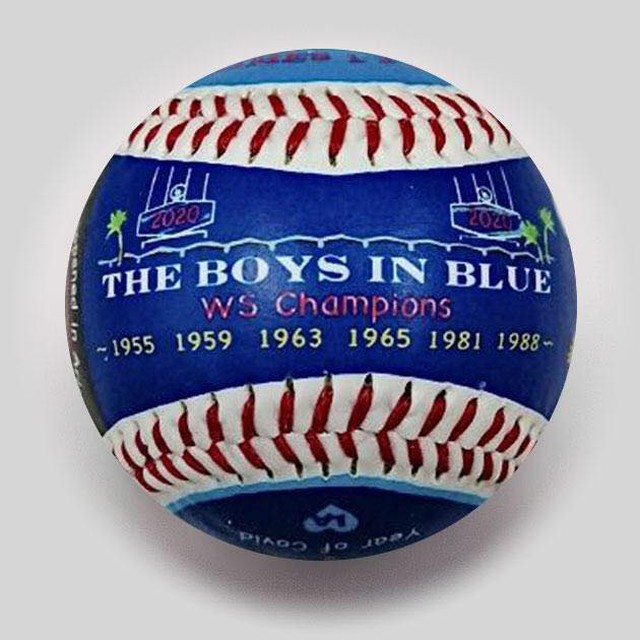 Now available for pre-order! https://botanicalgoods.com/product/dodgers-2020-world-series-baseball-ships-12520