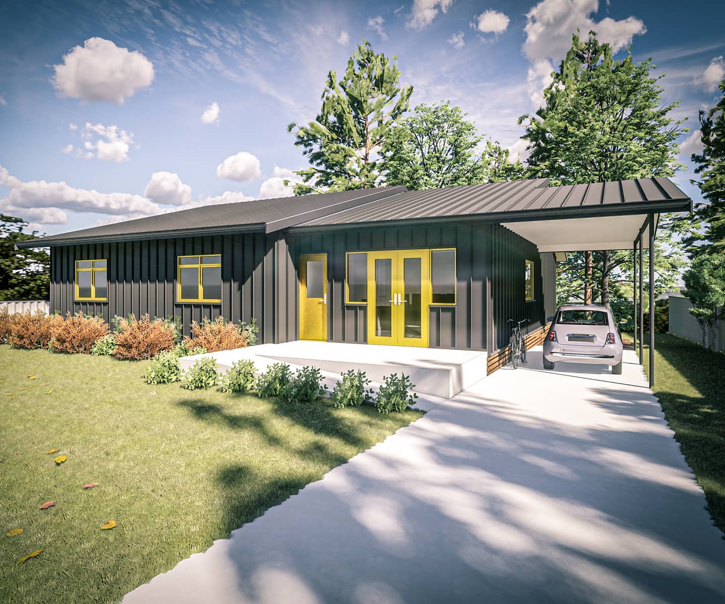 Very excited about this renovation/extension of an existing fibro Beach house.
Can you guess the artists home we used for inspiration???