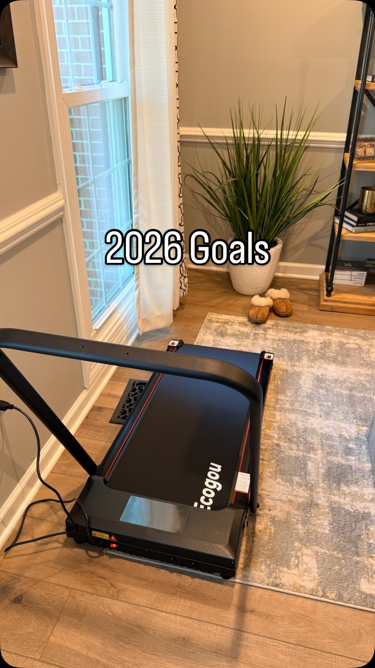 I’m determined to hit my goal of walking 10K steps in a day! 🚶🏼♀️🏁
What’s one of your 2026 goals?? 👀
#walking #steps #walkingpad #goals #determination