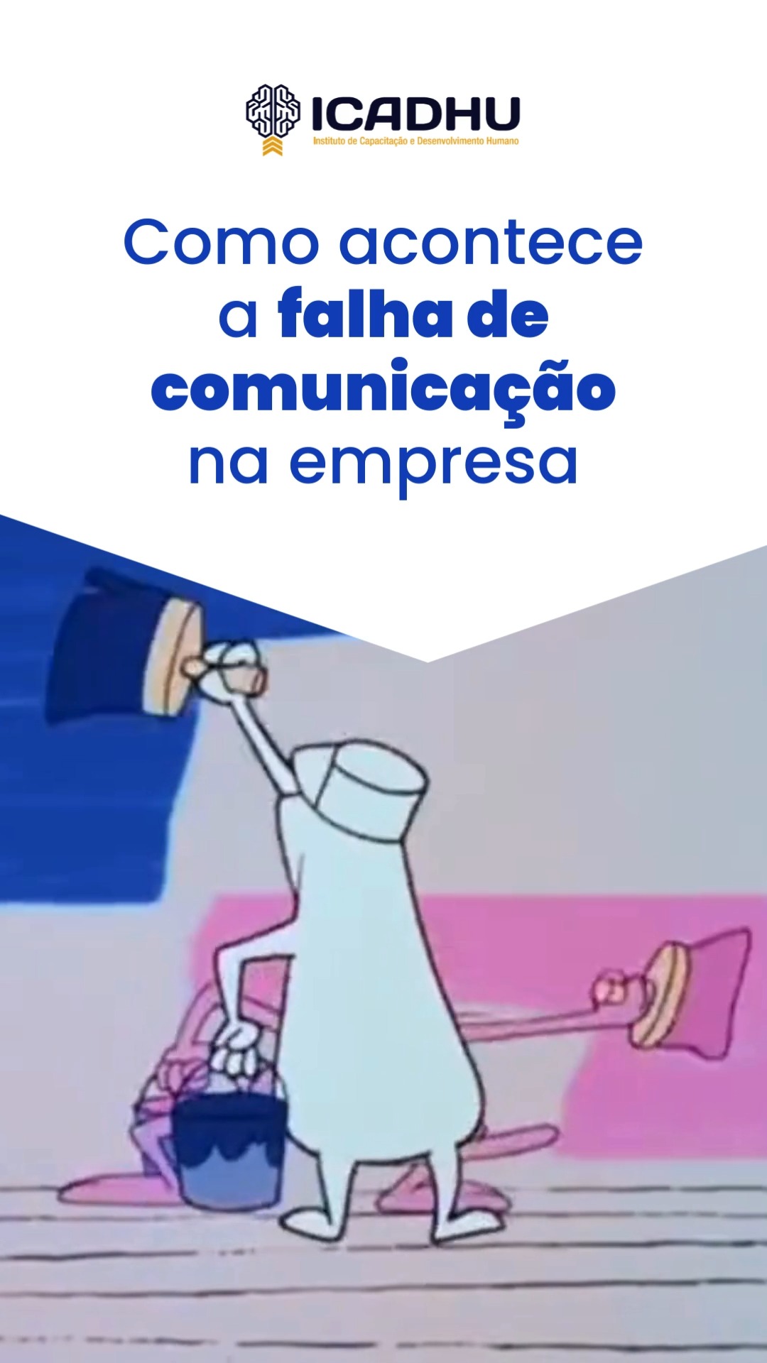 Grande parte dos conflitos no ambiente profissional não nasce da falta de capacidade técnica, mas da forma como as pessoas se comunicam.
Quando a comunicação falha, surgem:
retrabalho
desalinhamento
conflitos
desgaste emocional
Comunicar bem é uma habilidade e pode (e deve) ser treinada.
No ICADHU, trabalhamos comunicação como ferramenta estratégica para pessoas e empresas.
#ICADHU #ComunicaçãoAssertiva #AmbienteDeTrabalho #DesenvolvimentoHumano #Equipes #Gestão #ComportamentoProfissional