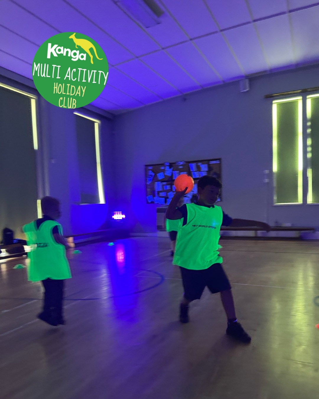 UV DODGEBALL is back!
Lights down. Music up. Neon glowing.
High-energy games, glowing targets and BIG laughs 🤩
This is holiday club fun dialled all the way up
⚡ Fast-paced games
💥 Team play & confidence building
Part of our February Holiday Clubs
Spaces are filling fast 👀
https://zurl.co/kR18e